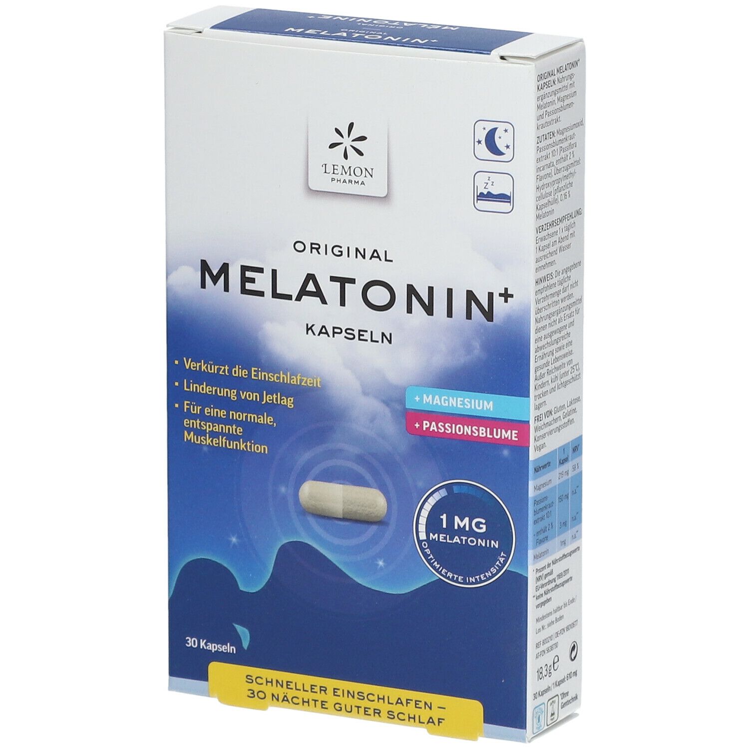 Melatonin   Kapseln 30 St - SHOP APOTHEKE