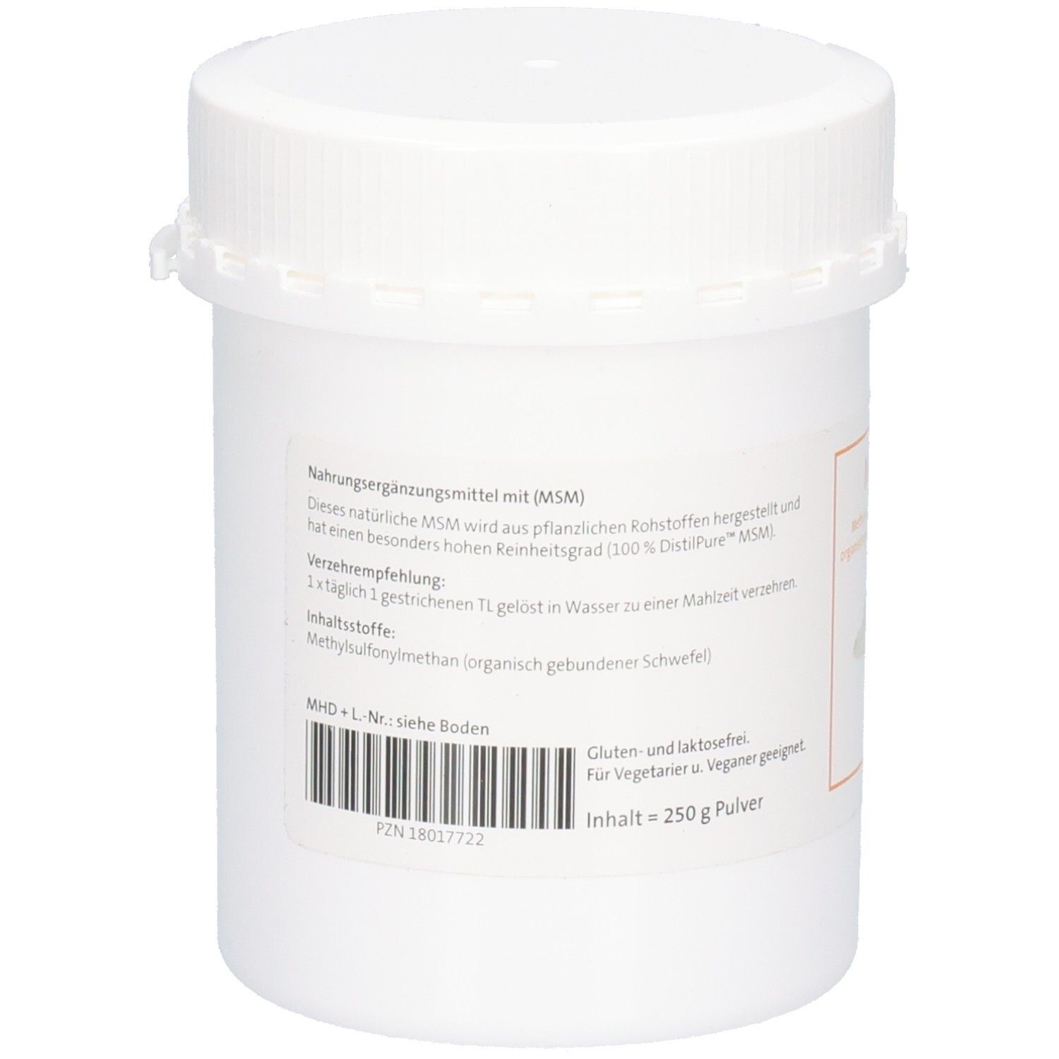 Allpharm Premium MSM Pulver