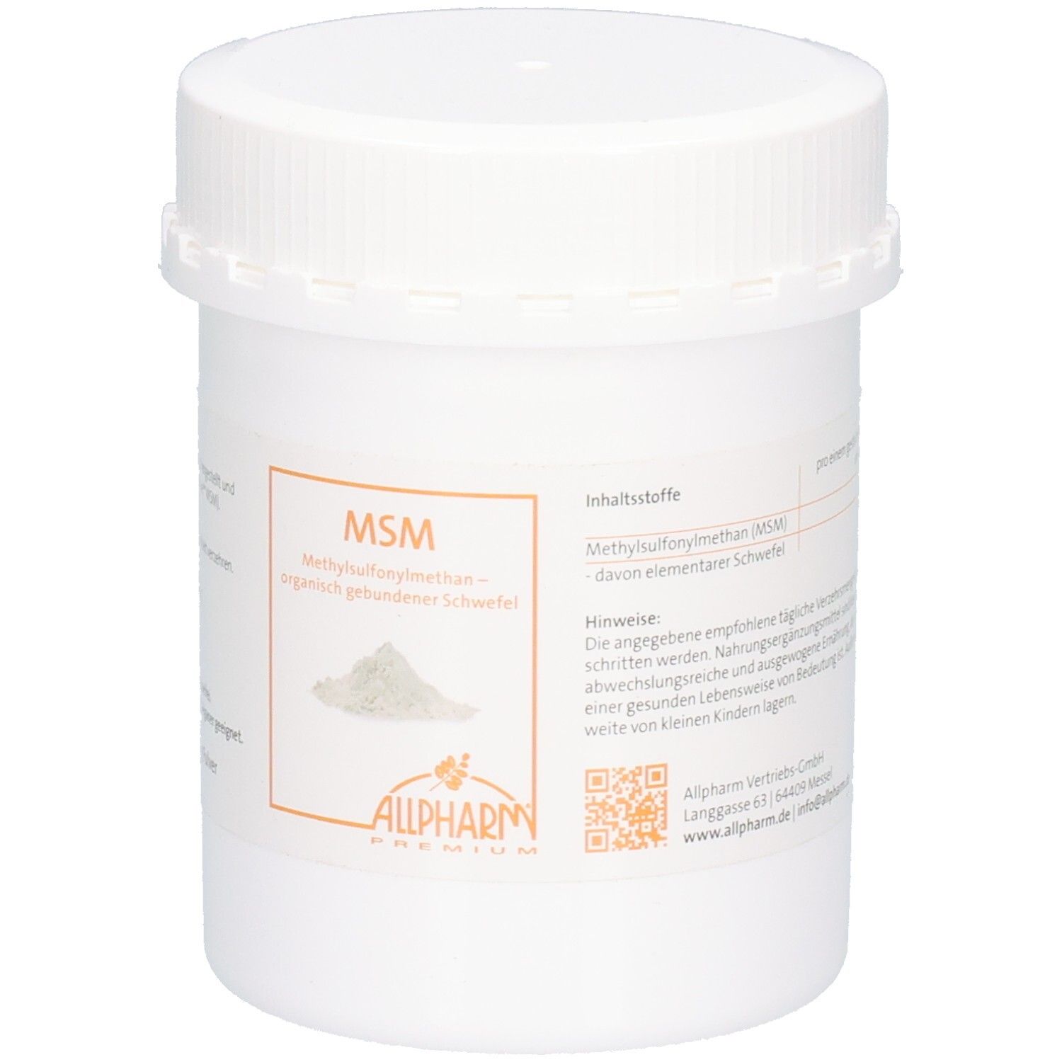 Allpharm Premium MSM Pulver