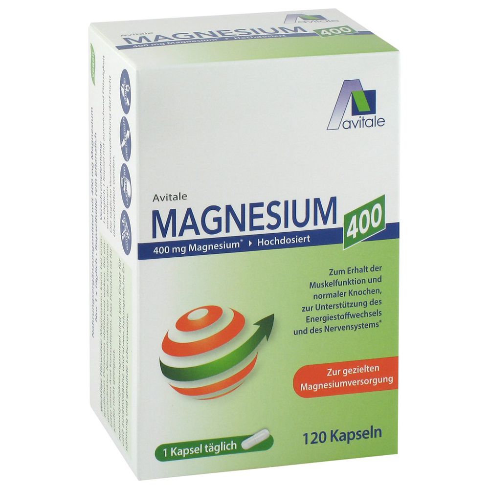 Avitale Magnesium 400 mg
