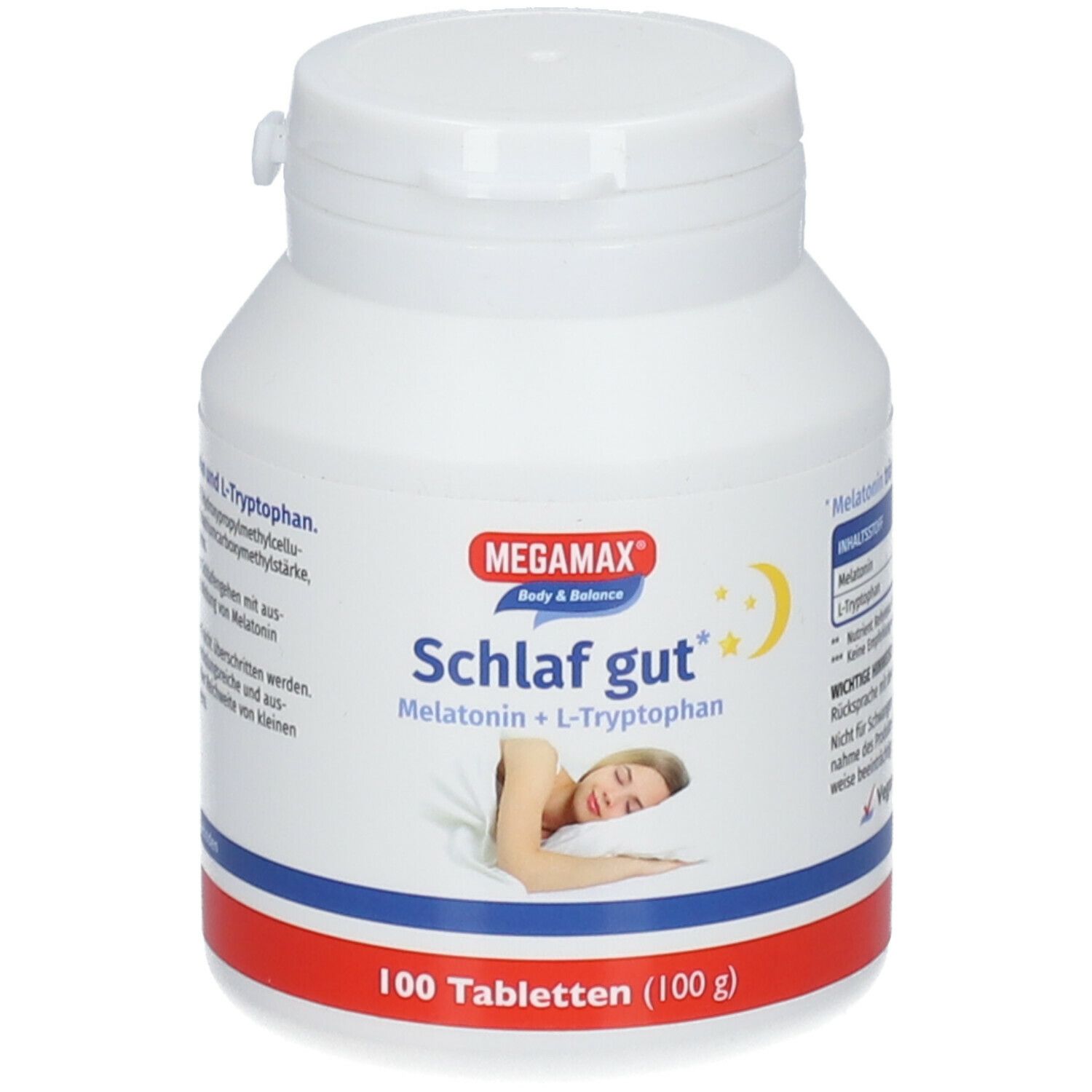 Schlaf GUT Melatonin+L-Tryptophan Tabletten 100 St