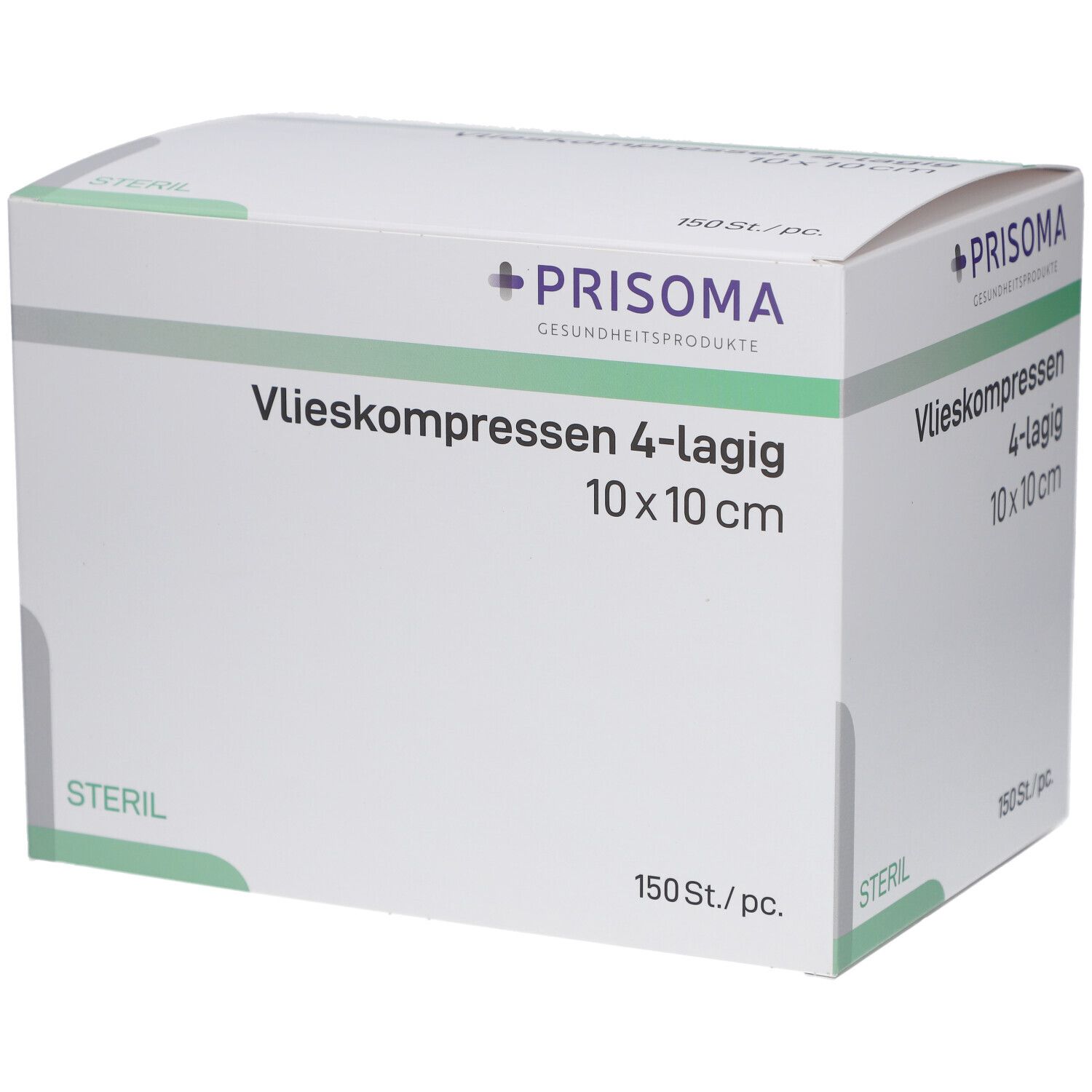 Vlieskompressen steril 10x10 cm 4fach 150 St Kompressen
