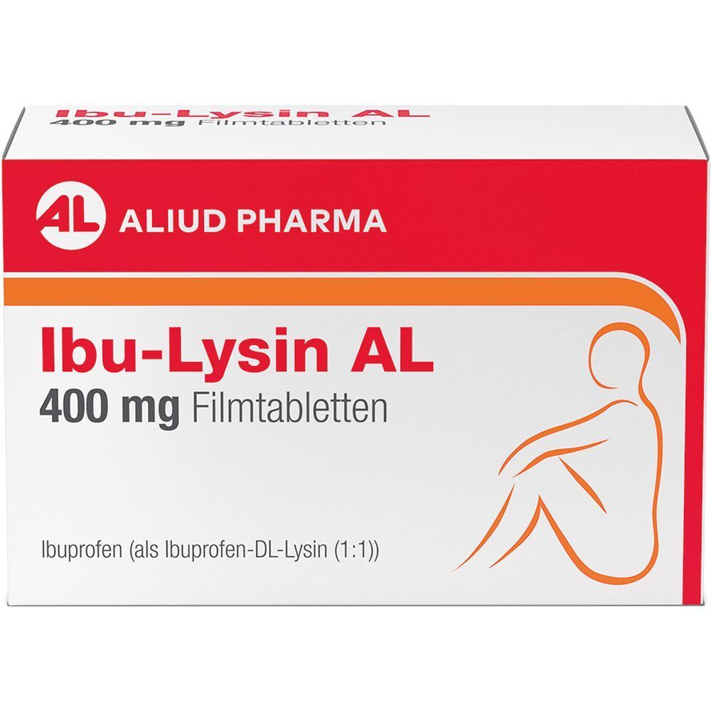 Ibu-Lysin AL 400 mg Filmtabletten bei akuten Schmerzen