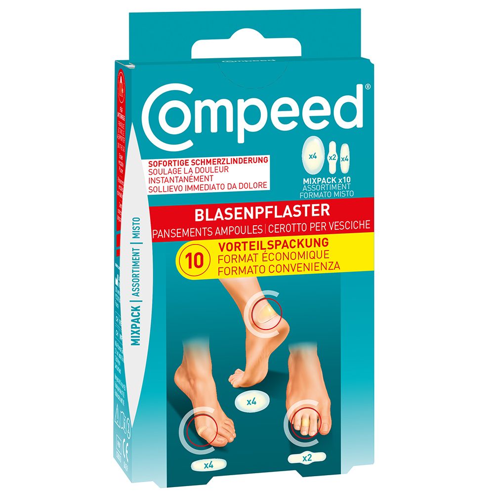 Compeed Blasenpflaster Mixpack 10 St Pflaster