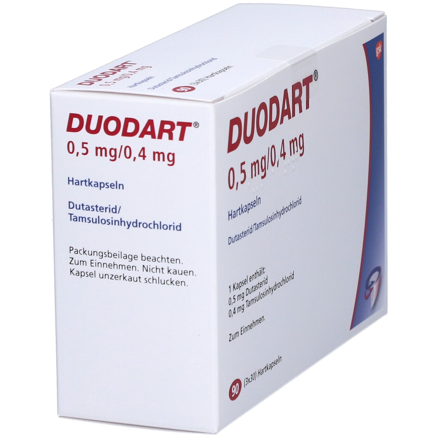 Duodart 0,5 mg/0,4 mg Hartkapseln 90 St