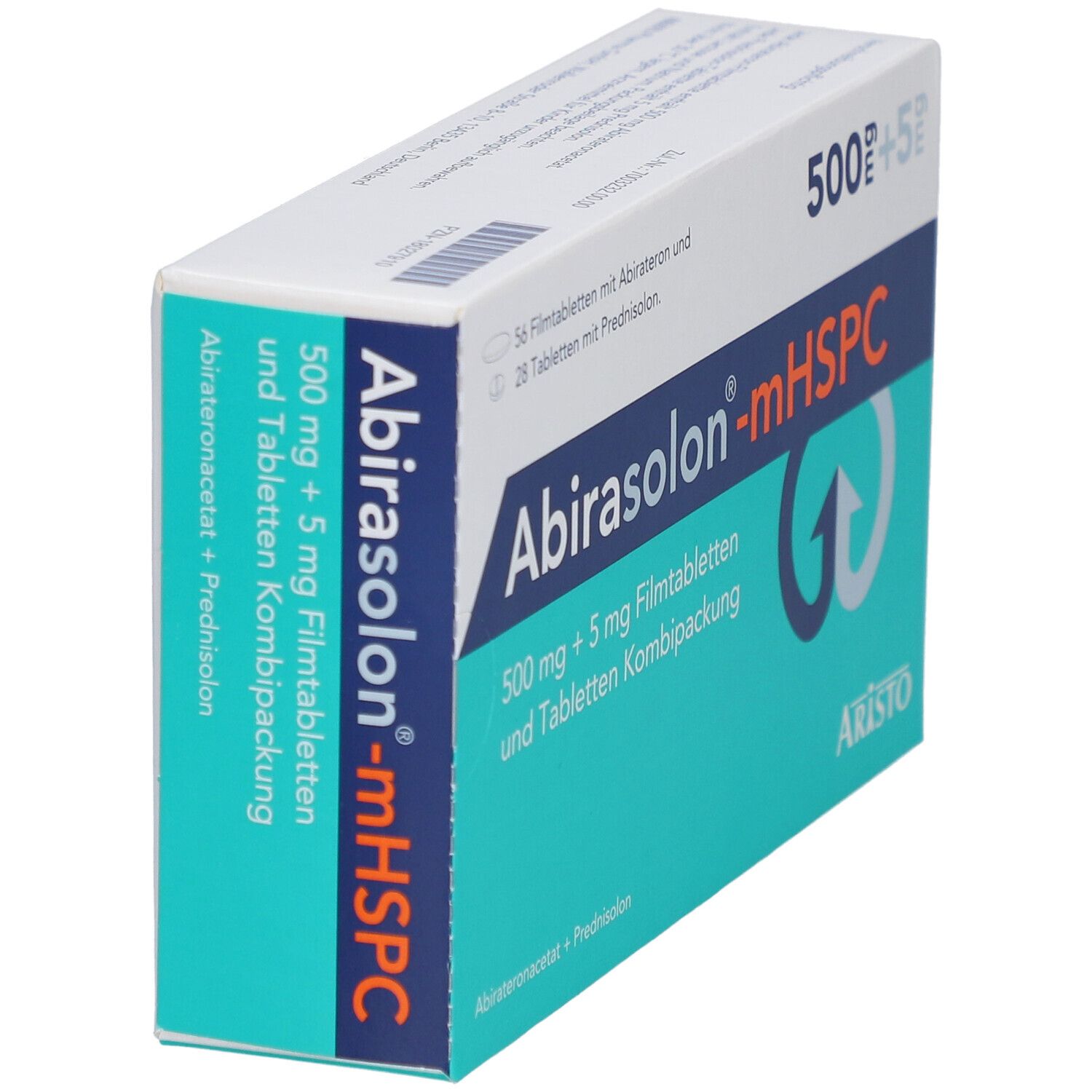 Abirasolon-mHSPC 500 mg 56 FTB + 5 mg 28 TAB