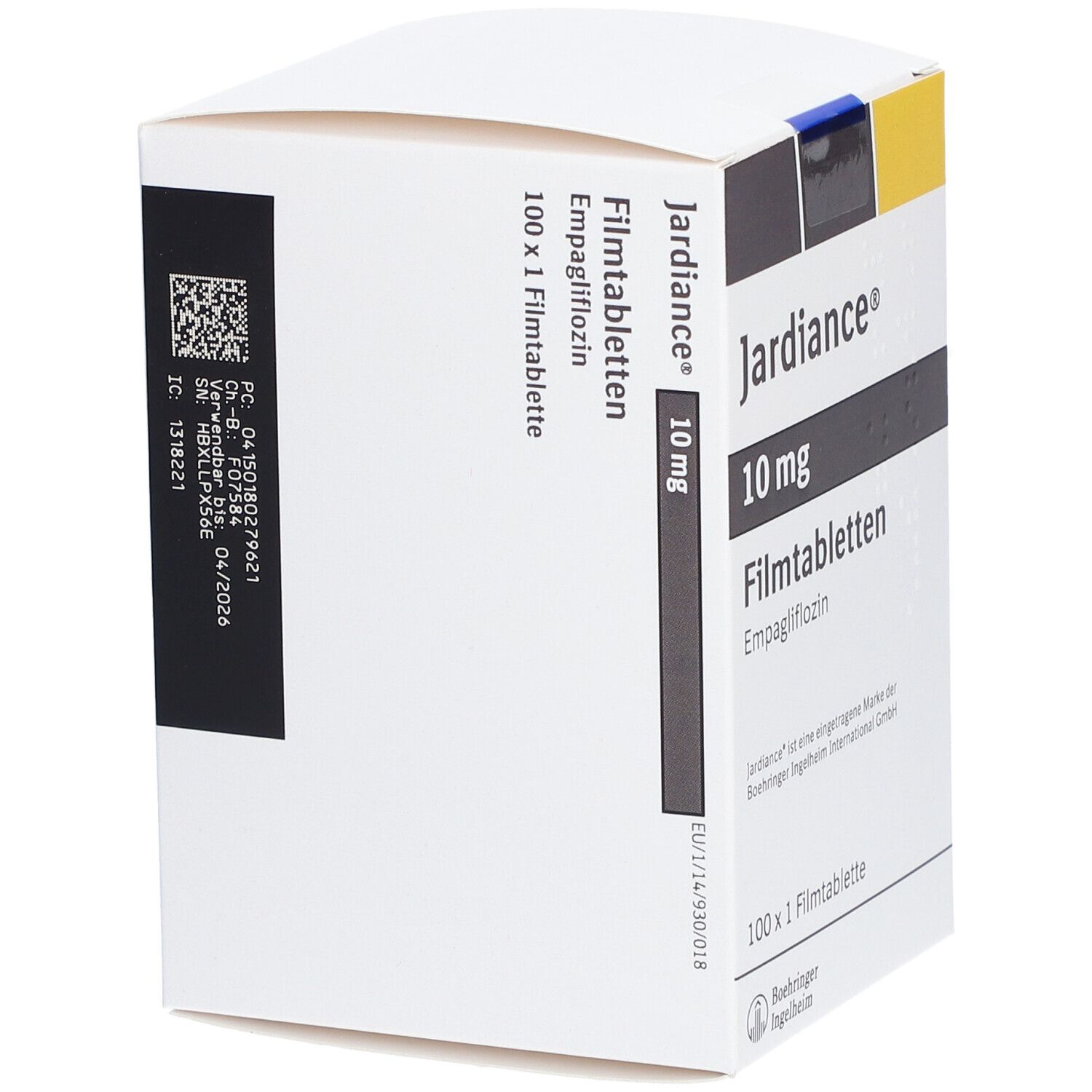 Jardiance 10 mg Filmtabletten 100 St