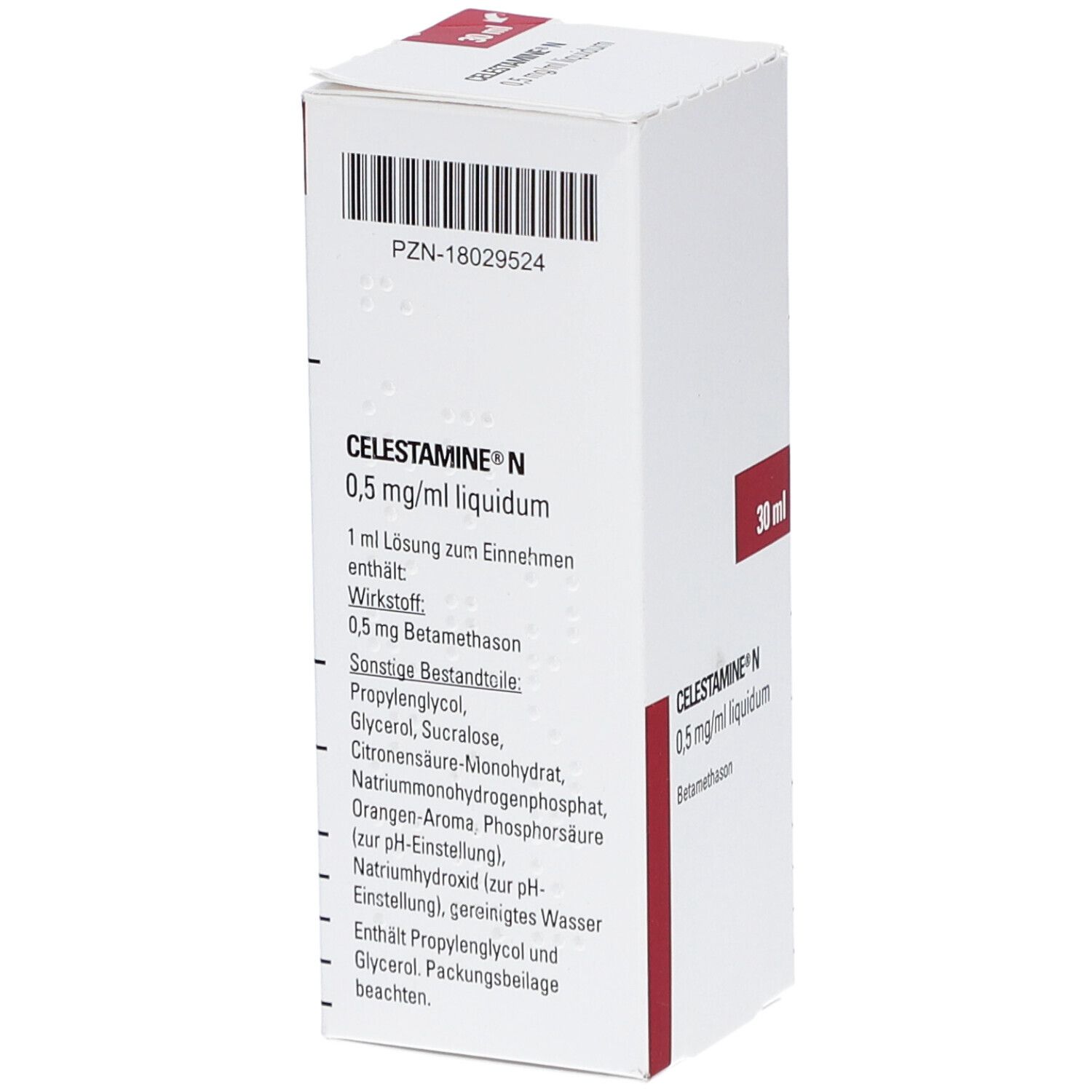 CELESTAMINE N 0,5 mg/ml liquidum
