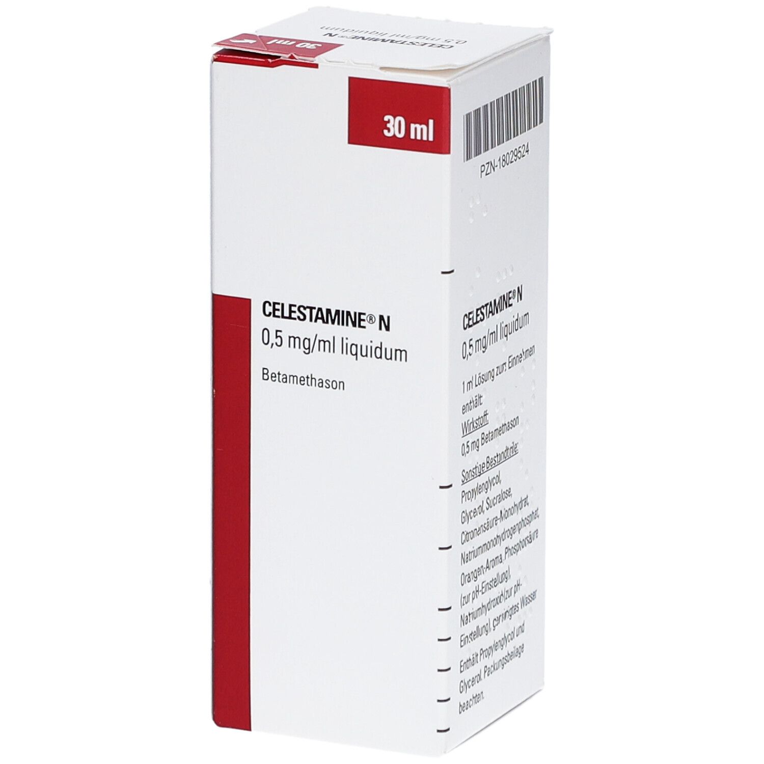 CELESTAMINE N 0,5 mg/ml liquidum