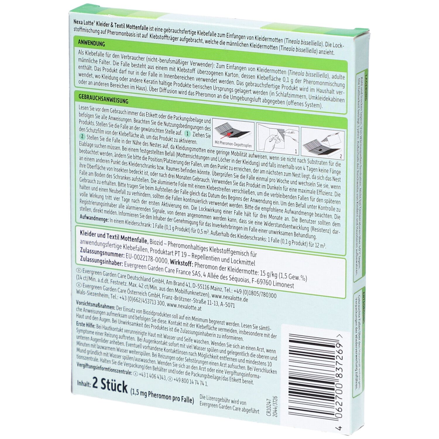 Nexa Lotte® Kleidermottenfalle