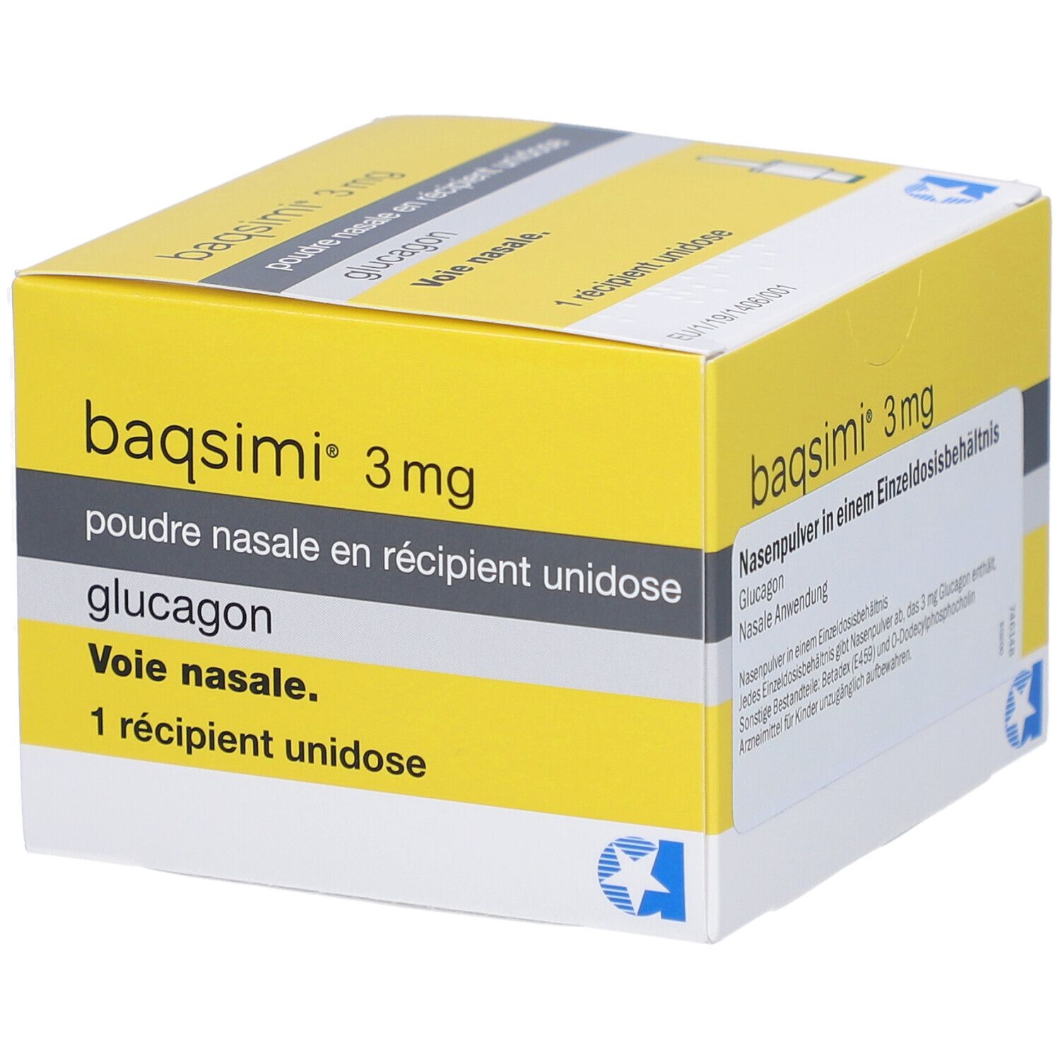 BAQSIMI 3 mg Nasenpulver i.e.Einzeldosisbehältnis