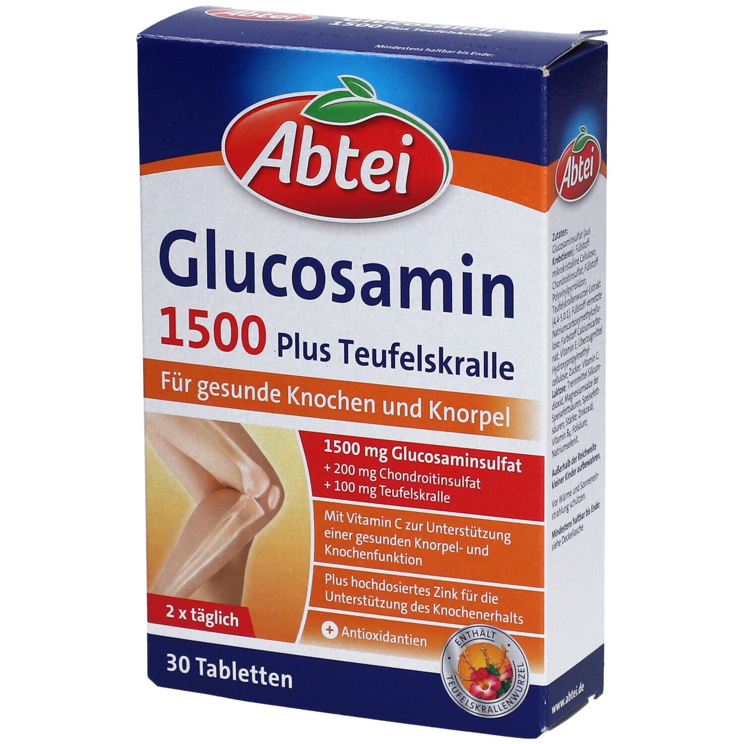 Abtei Glucosamin 1500 Tabletten TF 30 St