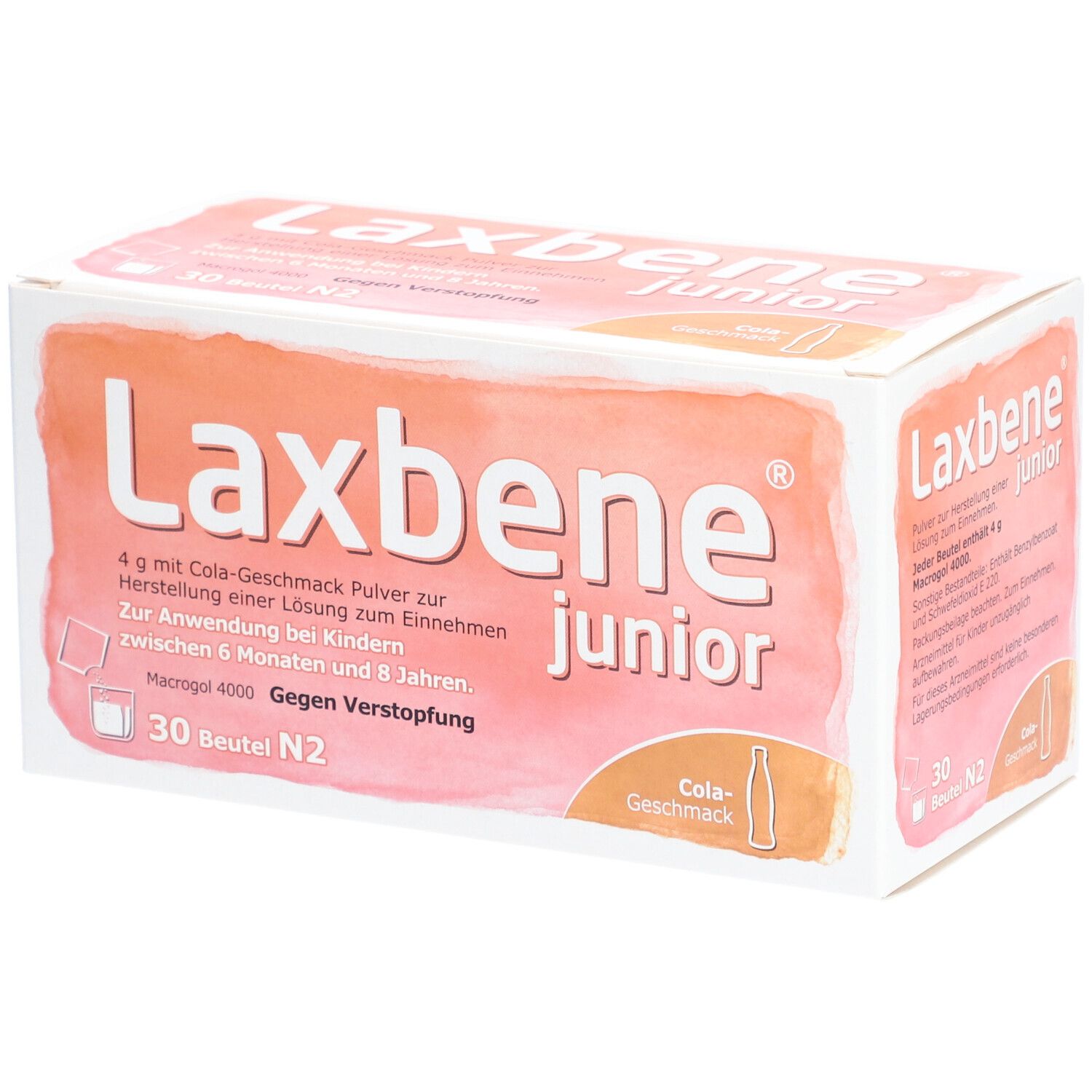 Laxbene® junior 4 g mit Cola-Geschmack Pulver