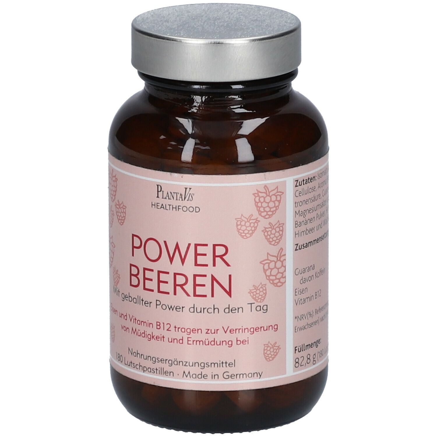 POWERBEEREN B12+ Koffein Lutschpastillen