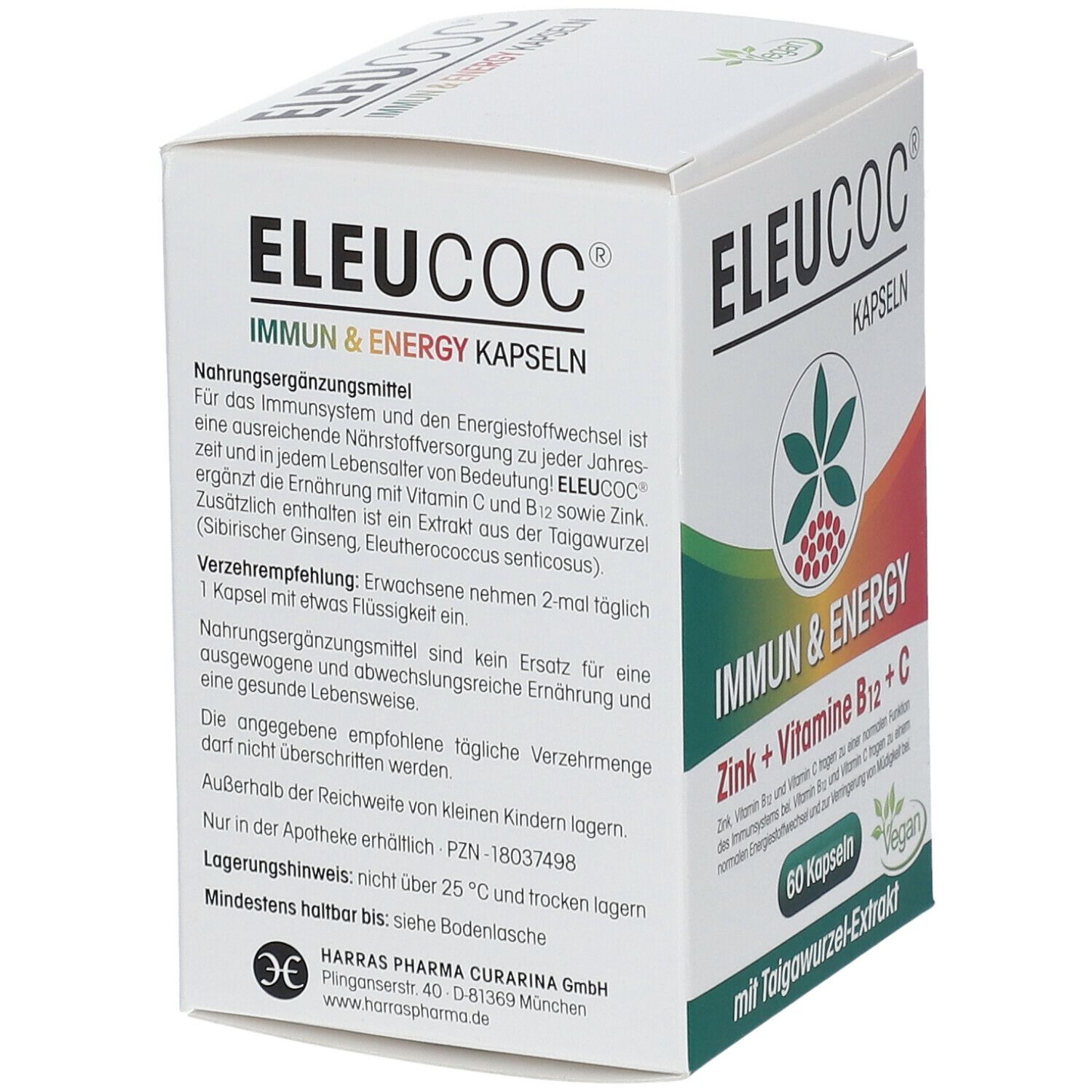 Eleucoc Immun & Energy Kapseln