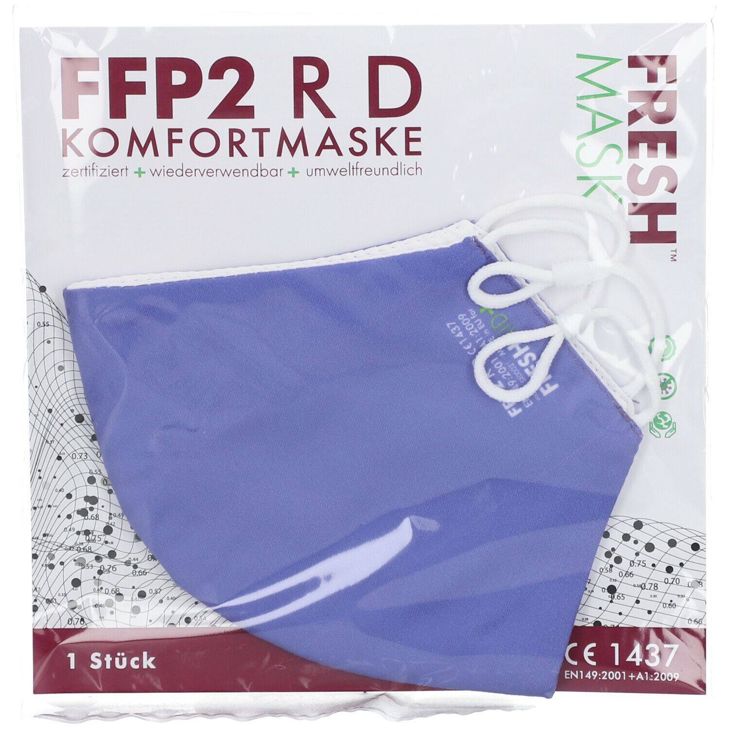FRESH AID+FFP2 RD Komfortmaske veryperi