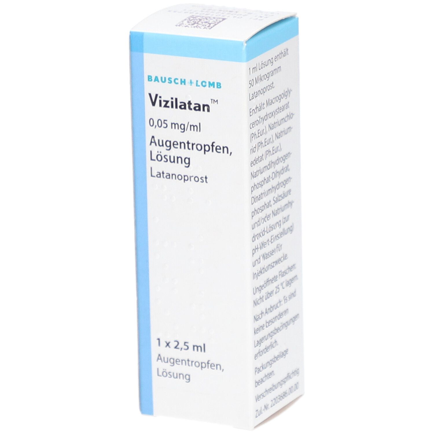 VIZILATAN 0,05 mg/ml Augentropfen unkonserviert