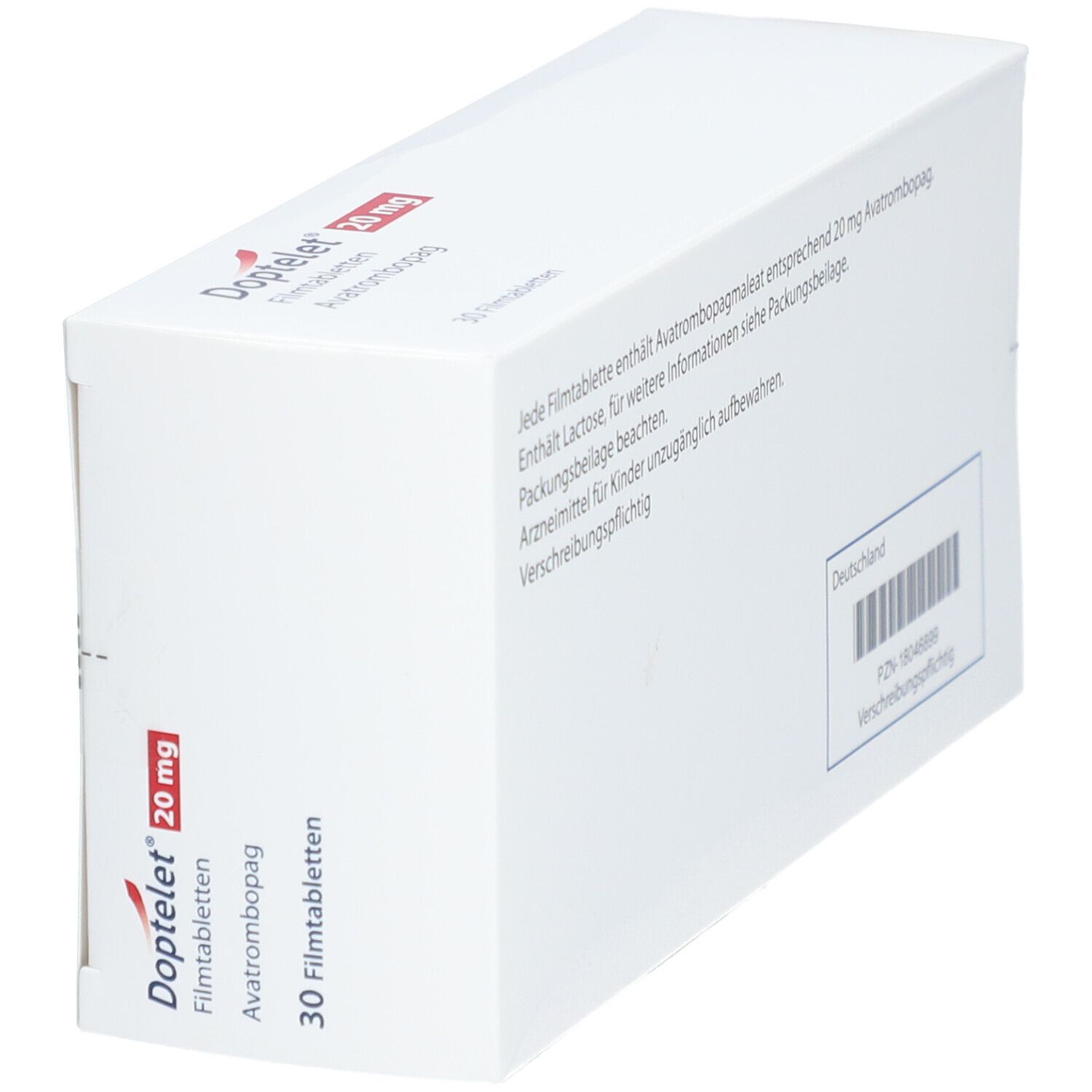 DOPTELET 20 mg Filmtabletten