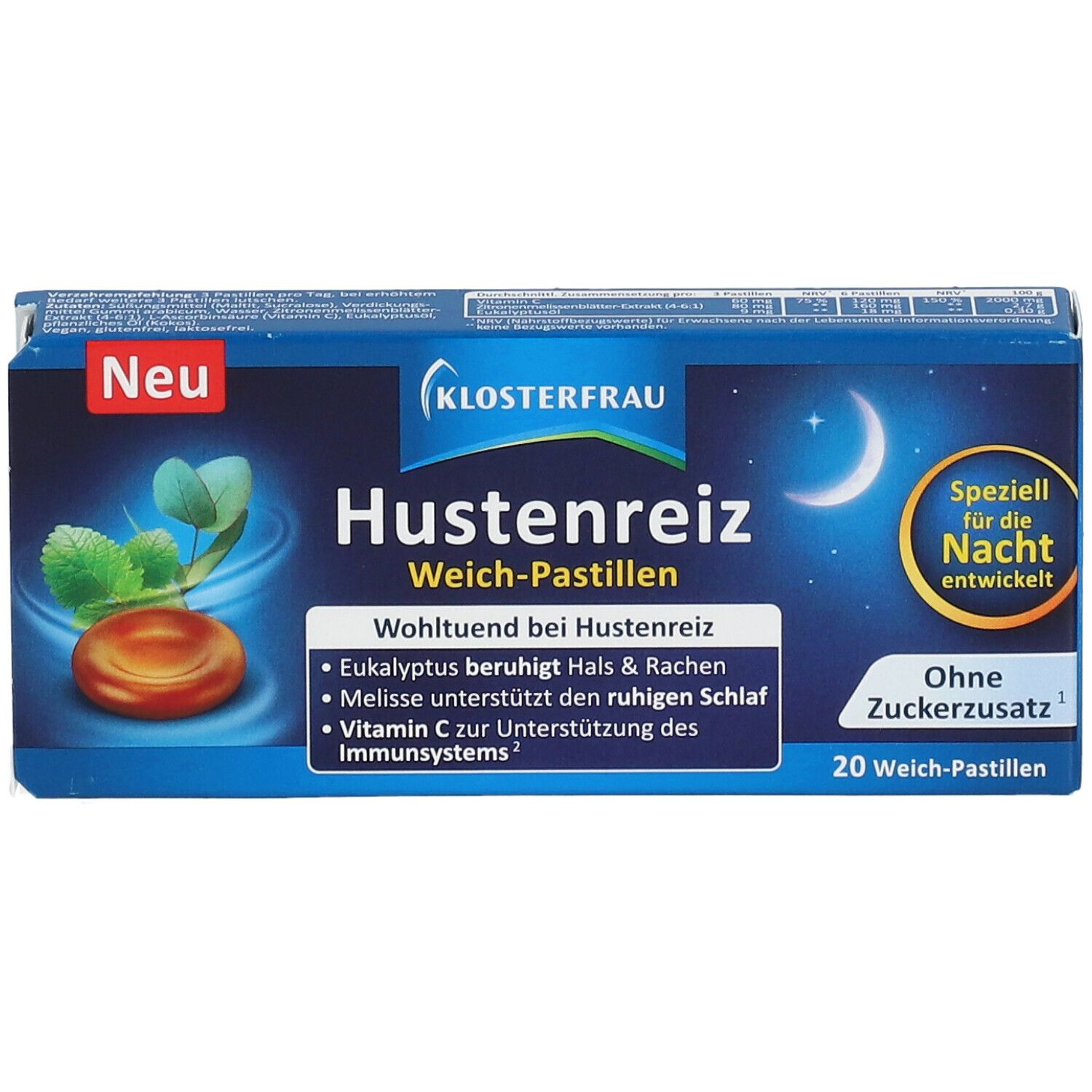 KLOSTERFRAU Hustenreiz Weich-Pastillen