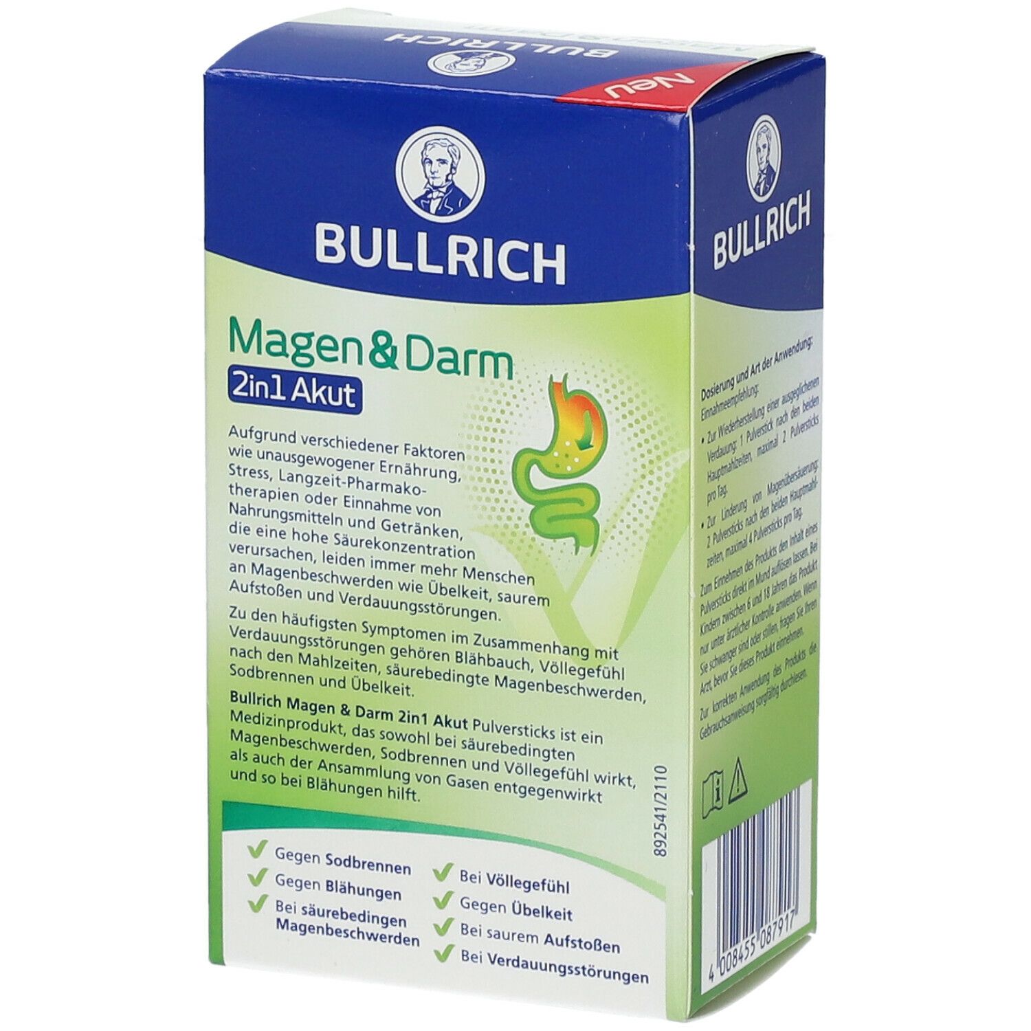 Bullrich Magen & Darm 2in1 Akut