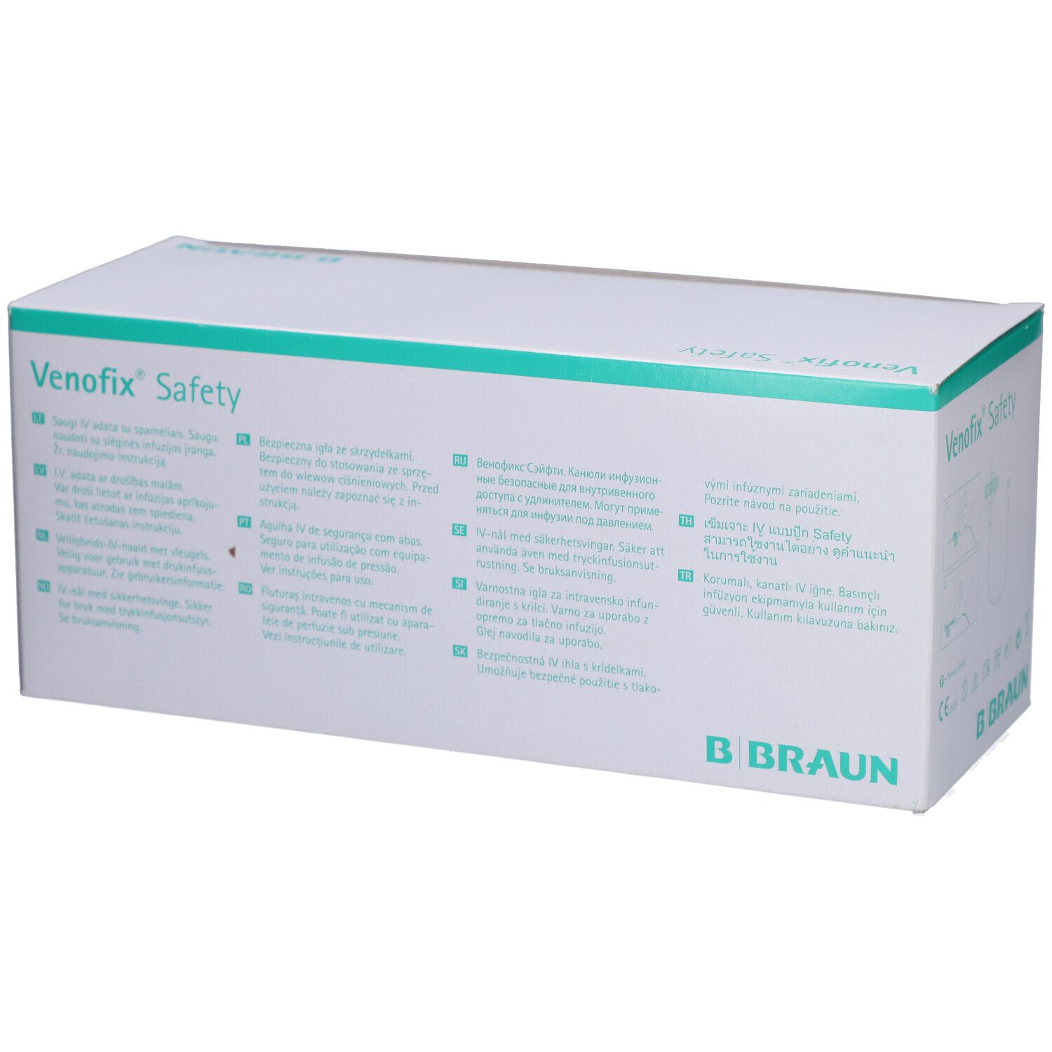 B. Braun Venofix® Safety 21G 0,8 x 19 mm Luer Lock