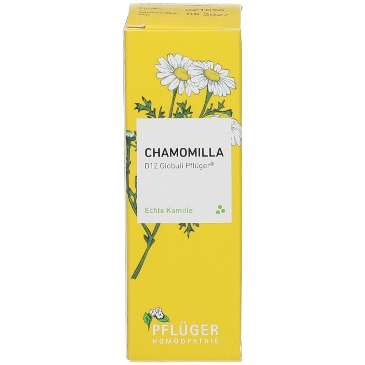 Bryonia D12 Globuli Pflüger® Echte Kamille 10 g - Shop Apotheke