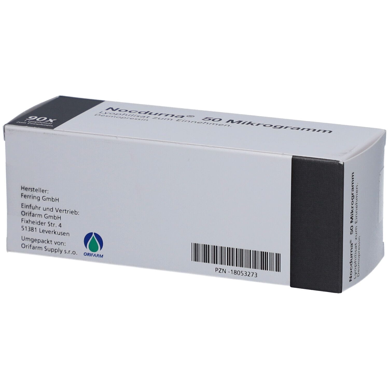 NOCDURNA 50 Mikrogramm Lyophilisat zum Einnehmen