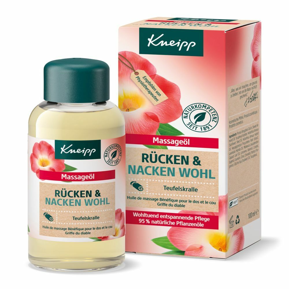 Kneipp® Massageöl Rücken & Nacken Wohl