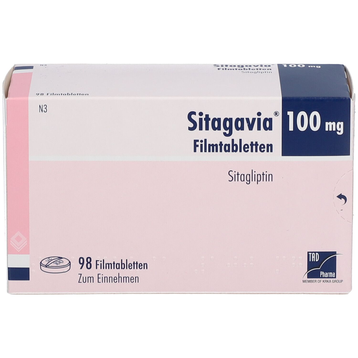 SITAGAVIA 100 mg Filmtabletten