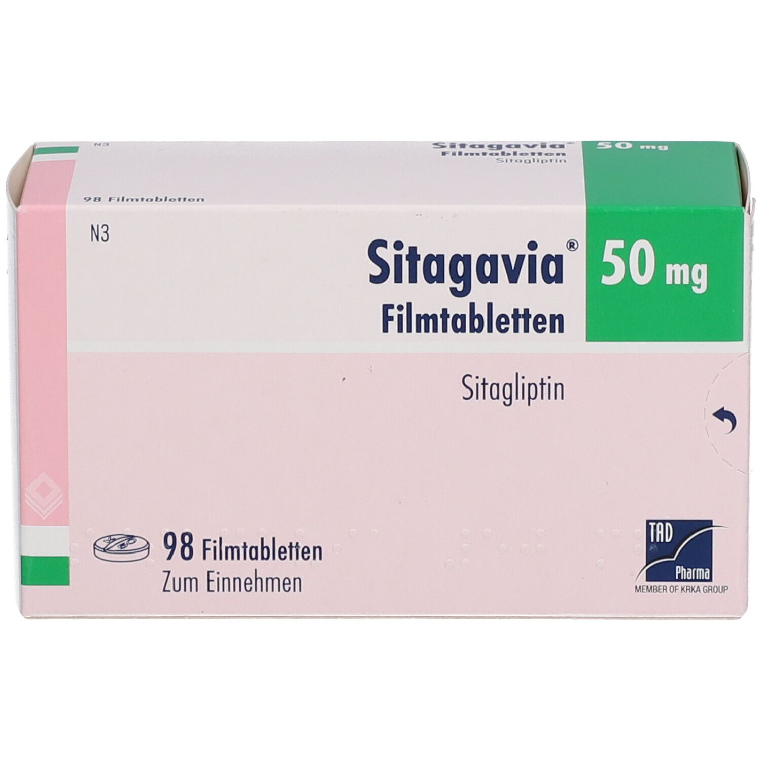 SITAGAVIA 50 mg Filmtabletten