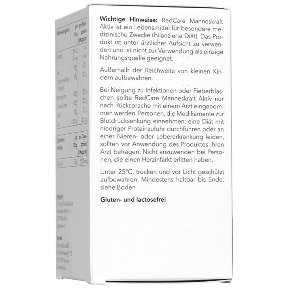 Redcare Manneskraft Aktiv