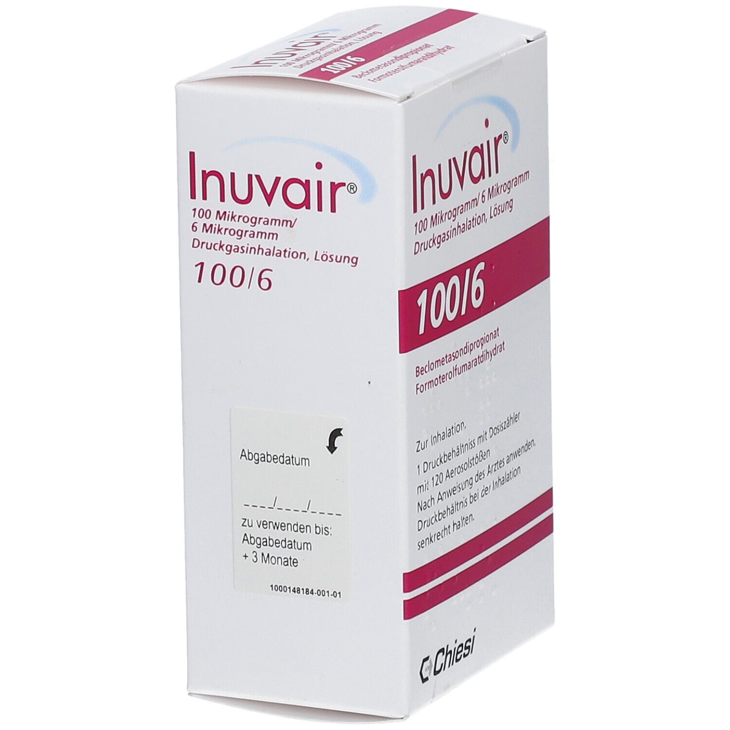 Inuvair 100/6 µg 120 Hub Druckgasinhalat 1 St Inhalat