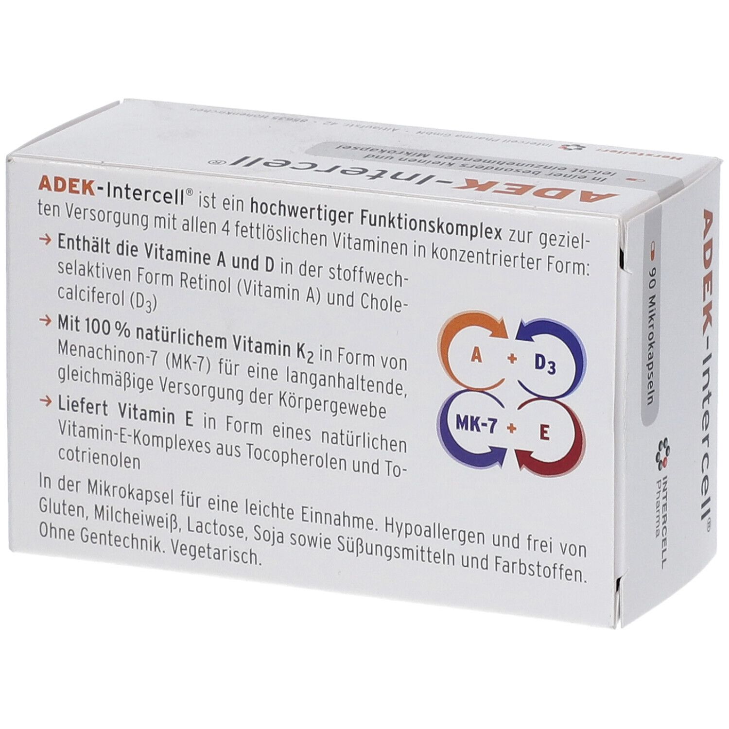 INTERCELL PHARMA Adek-Intercell (90 Kapseln)