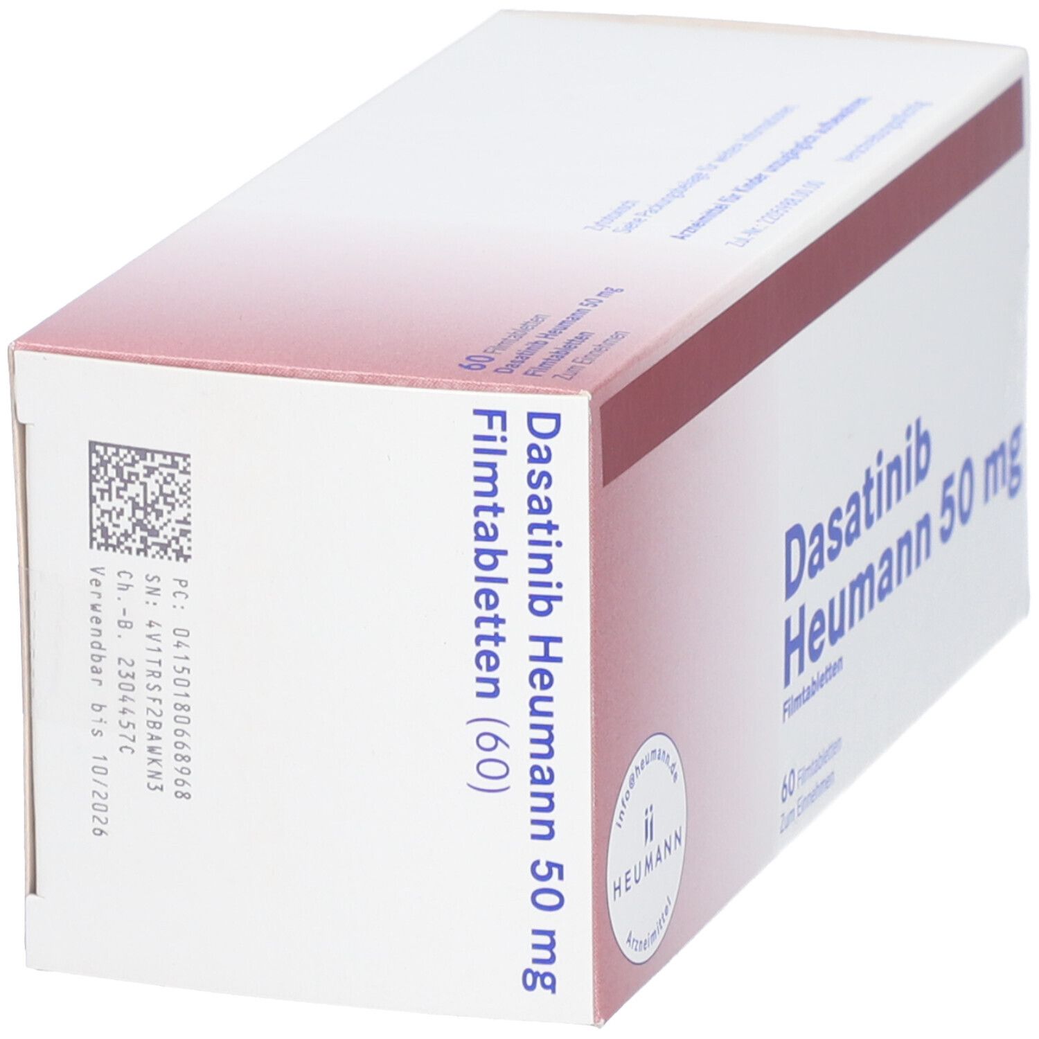 Dasatinib Heumann 50 mg Filmtabletten 60 St