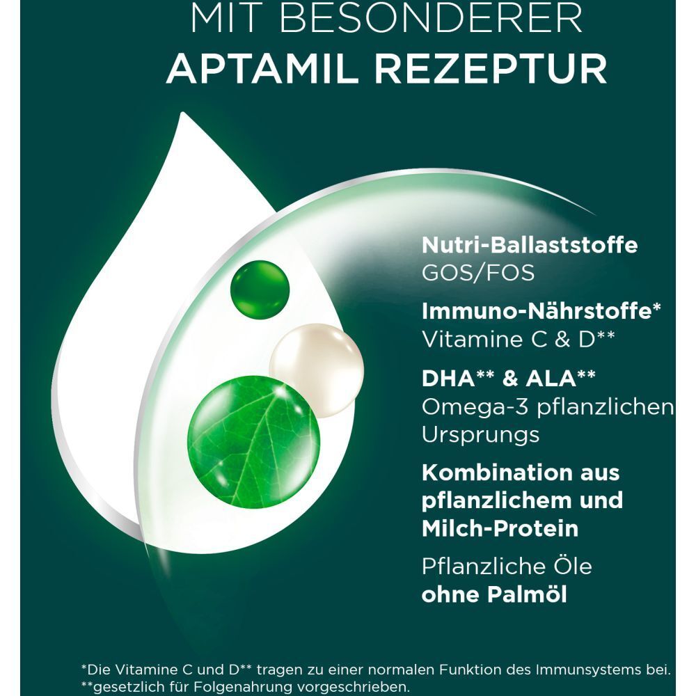 Aptamil Milk & Plants 2 Folgemilch ab dem 6. Monat