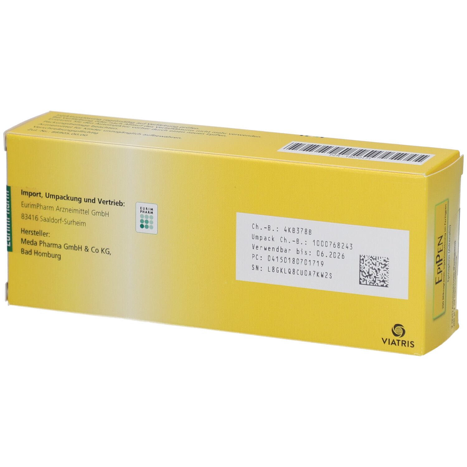 EPIPEN 300 µg Autoinjektor Inj.-Lsg.im Fertigpen
