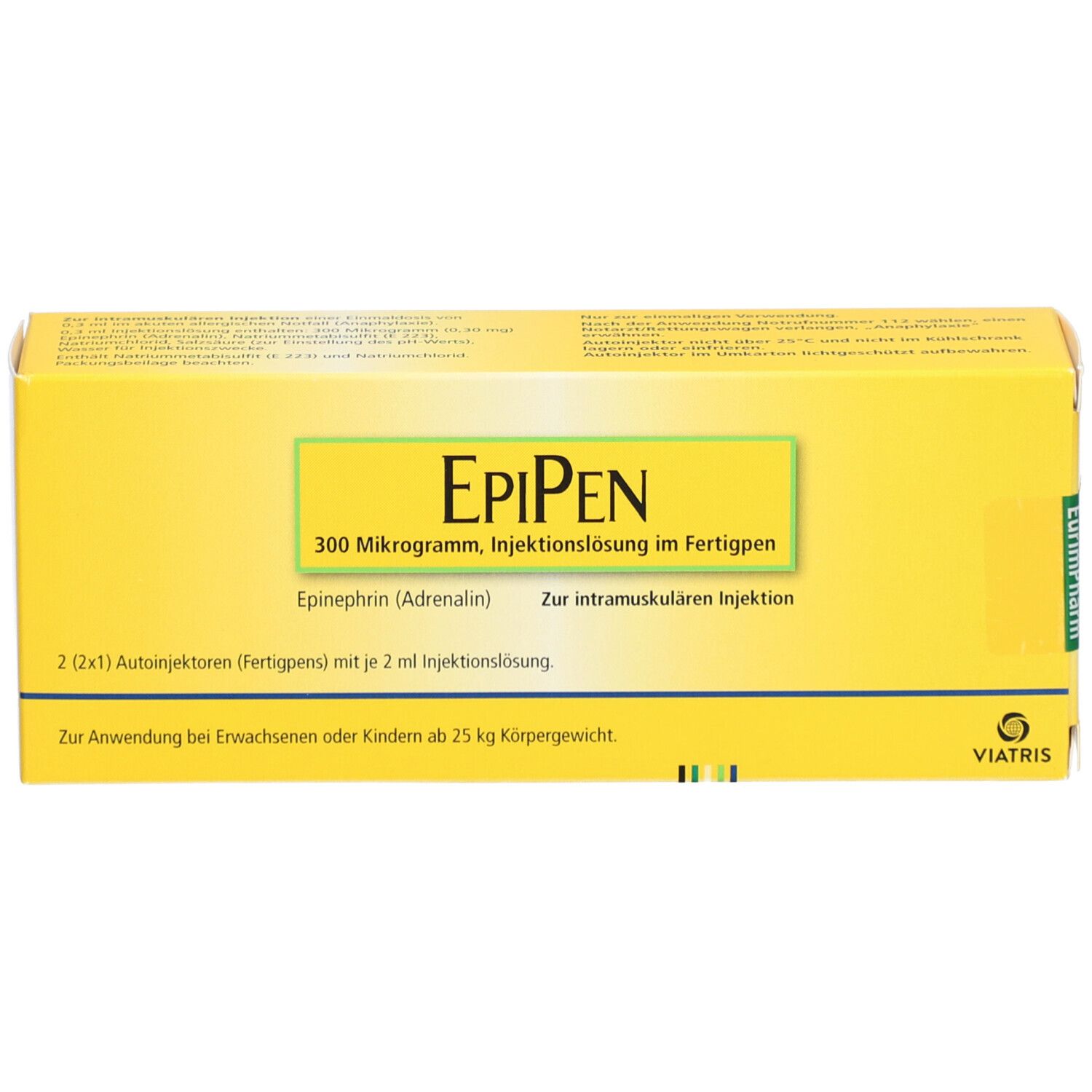 EPIPEN 300 µg Autoinjektor Inj.-Lsg.im Fertigpen
