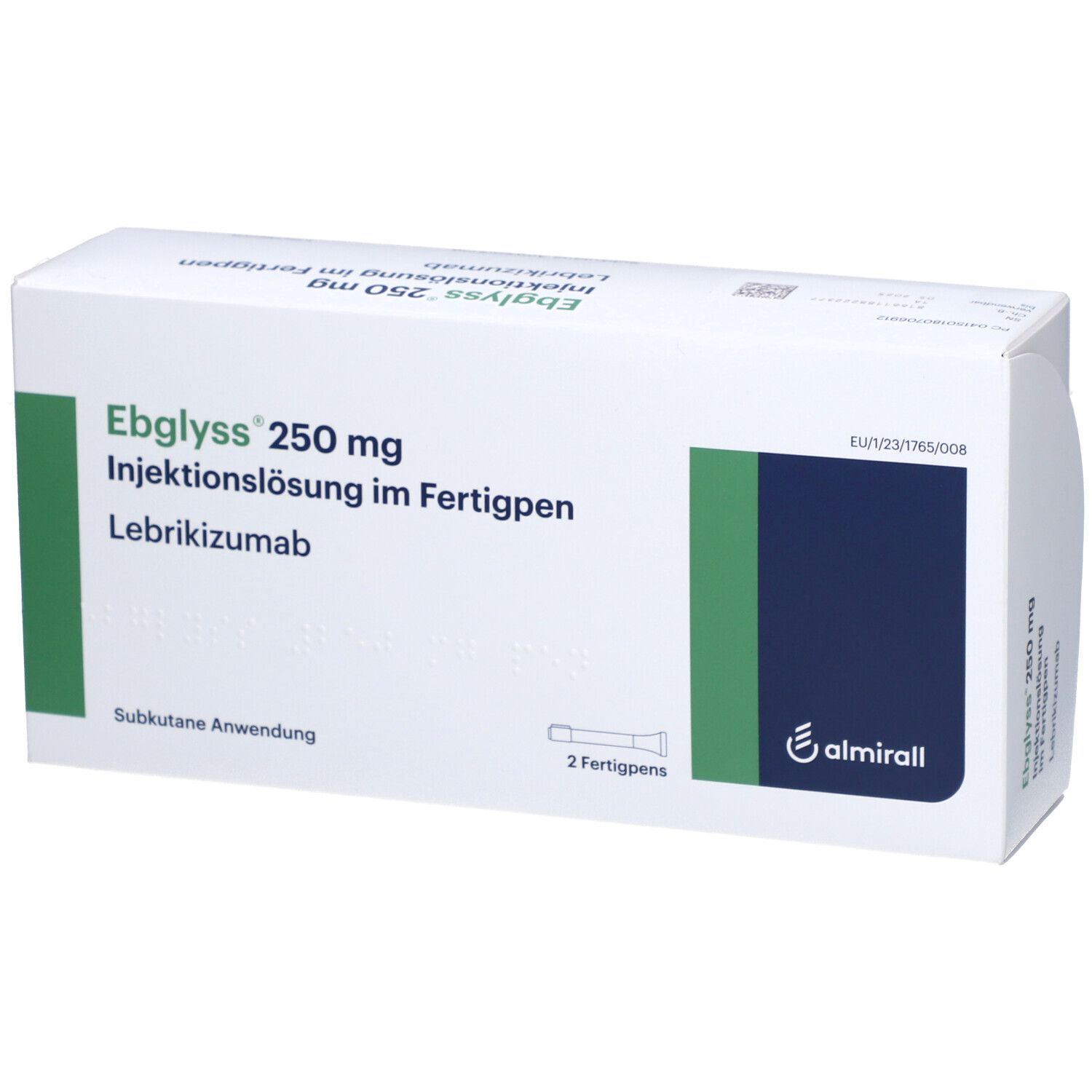 EBGLYSS 250 Mg Injektionslösung Im Fertigpen 2 St Mit Dem E-Rezept ...