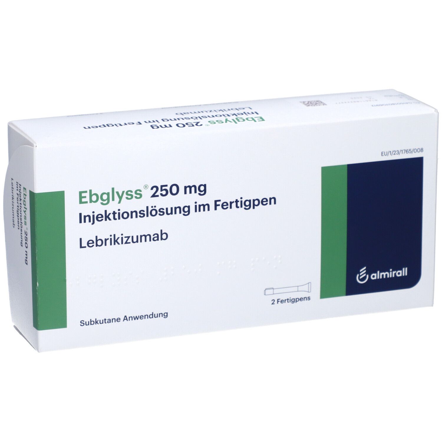 EBGLYSS 250 Mg Injektionslösung Im Fertigpen 2 St Mit Dem E-Rezept ...