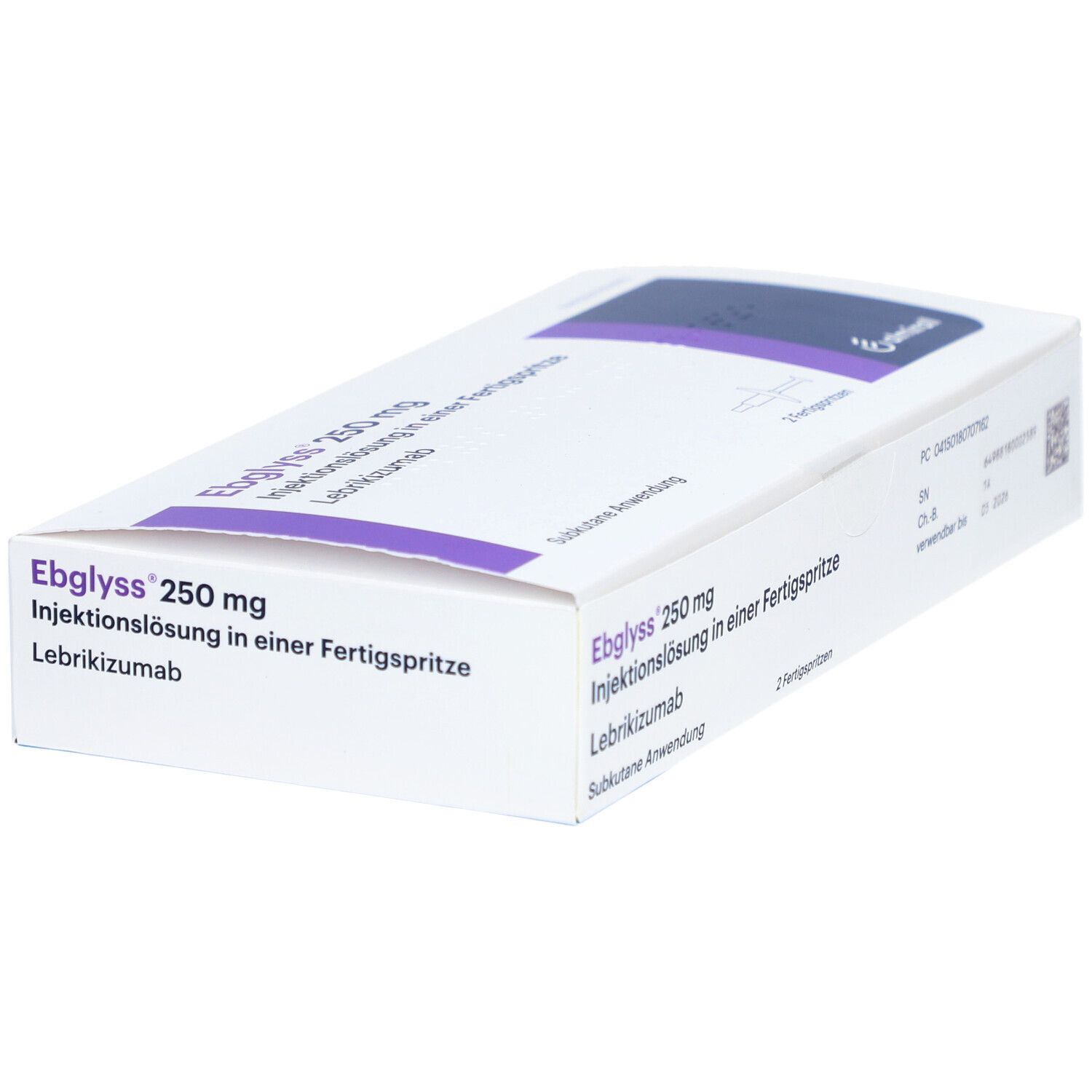 Ebglyss 250 mg Injektionslösung i.e.Fertigspritze 2 St