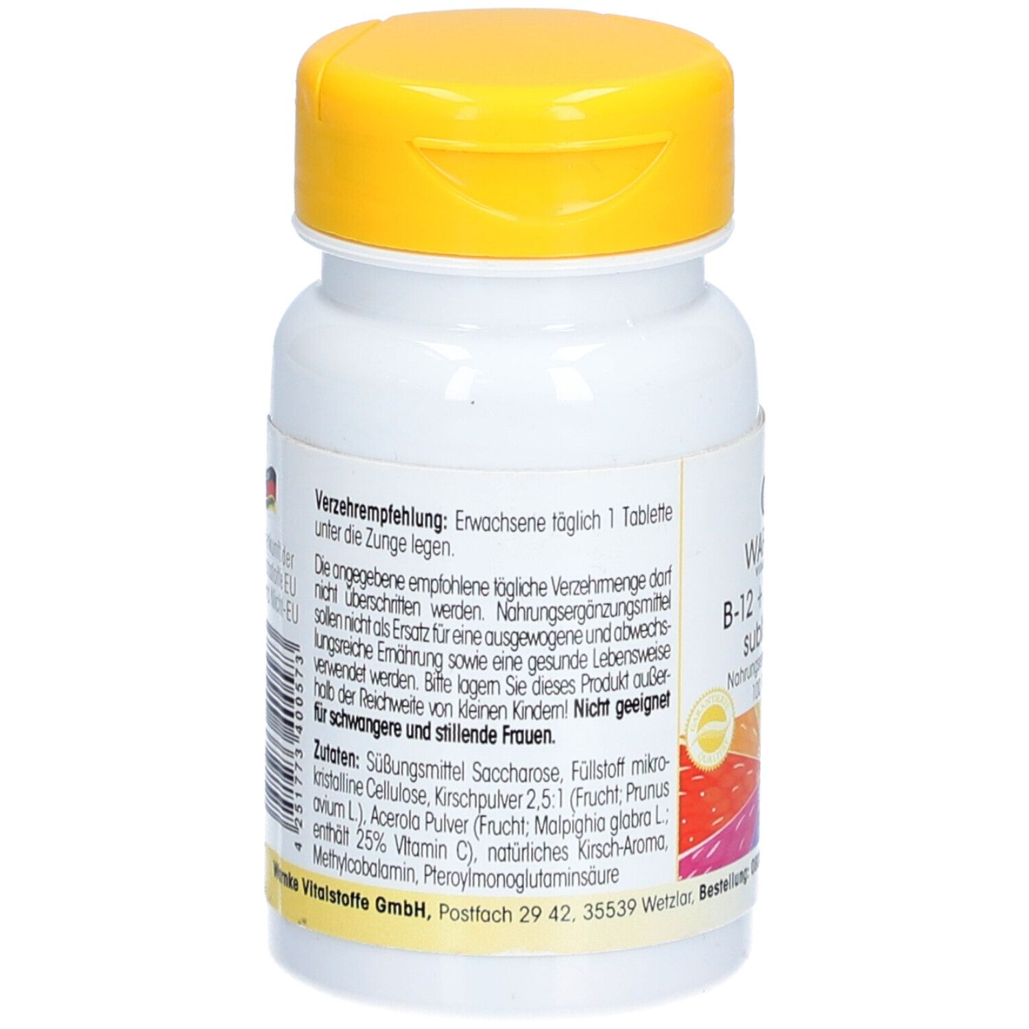 B-12+Folsäure sublingual Tabletten 100 St