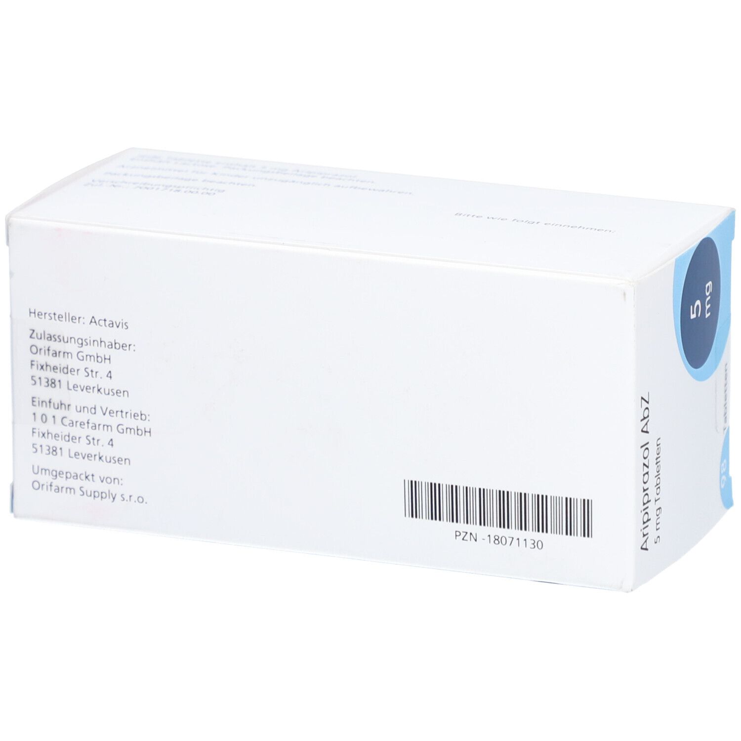 Aripiprazol Abz 5 mg