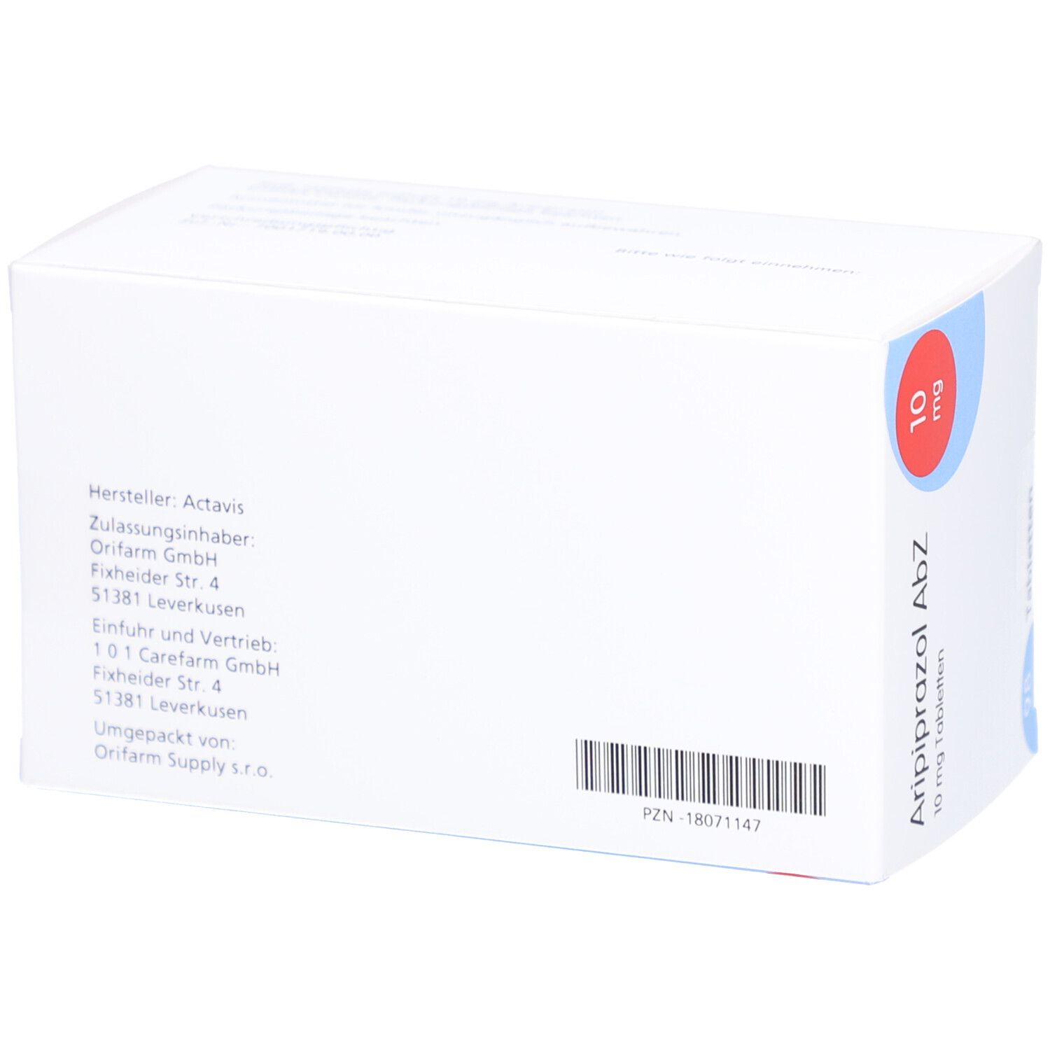 Aripiprazol Abz 10 mg