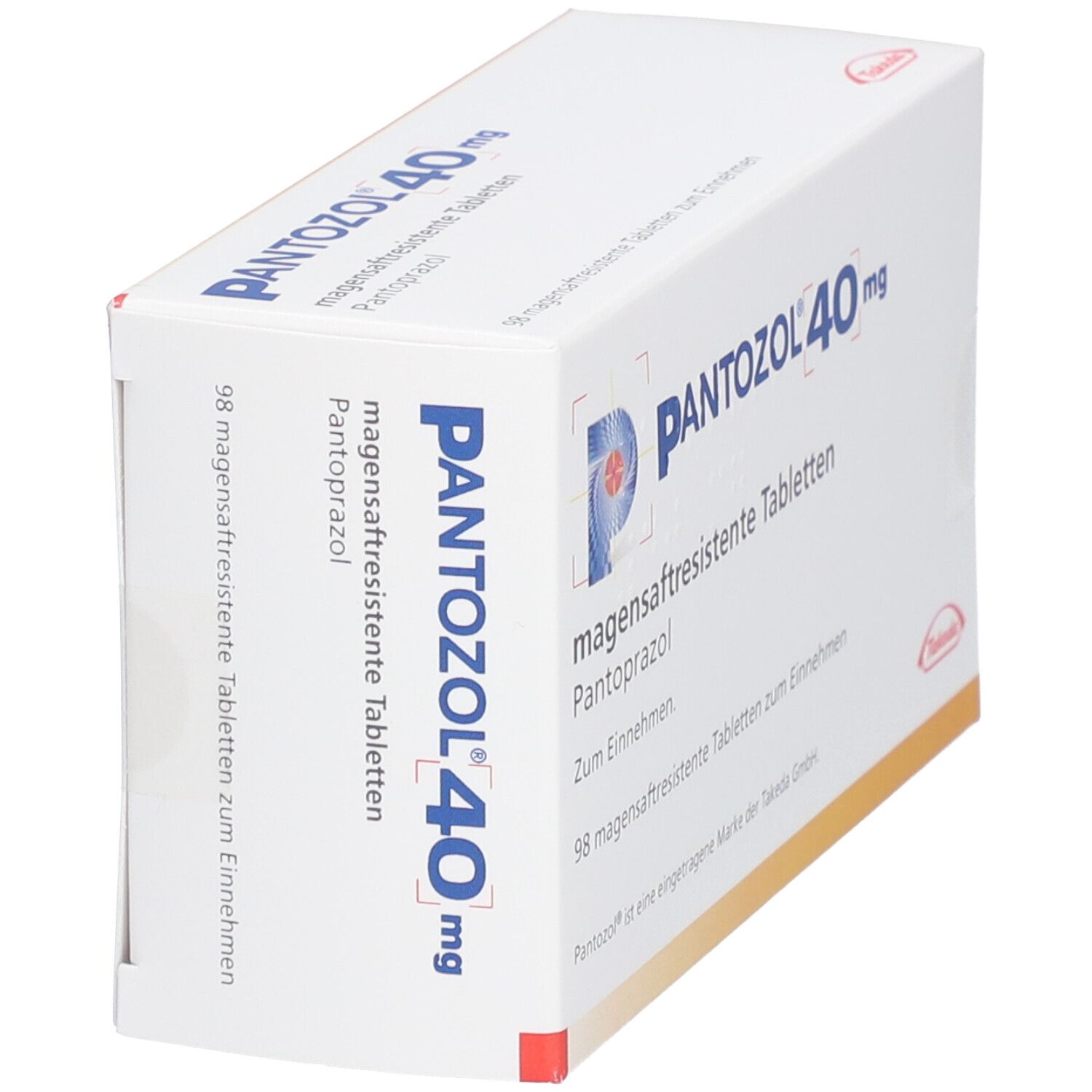 Pantozol 40 mg magensaftresistente Tabletten 98 St magensaftresistent