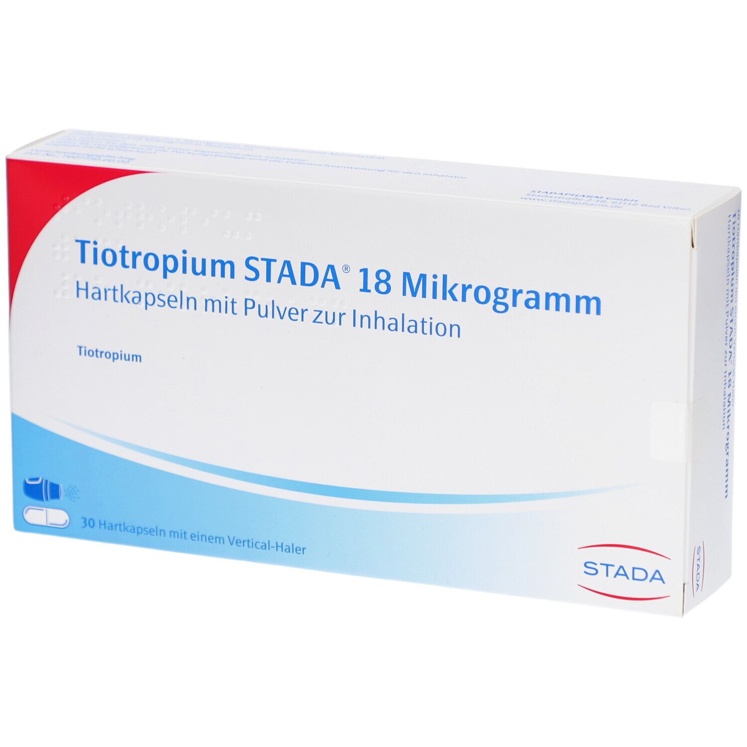 TIOTROPIUM STADA 18 µg Hkp.m.Plv.z.Inh.+Inhaler