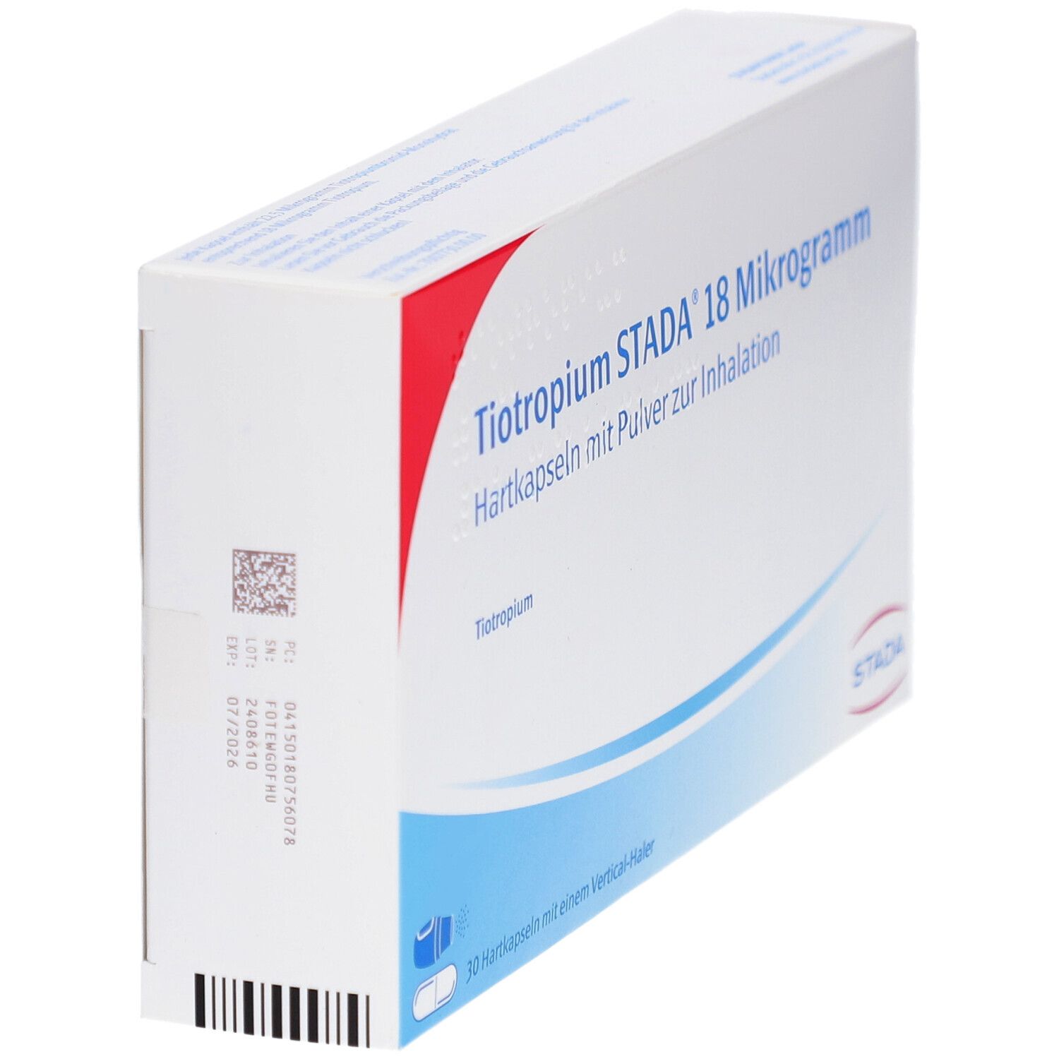 TIOTROPIUM STADA 18 µg Hkp.m.Plv.z.Inh.+Inhaler