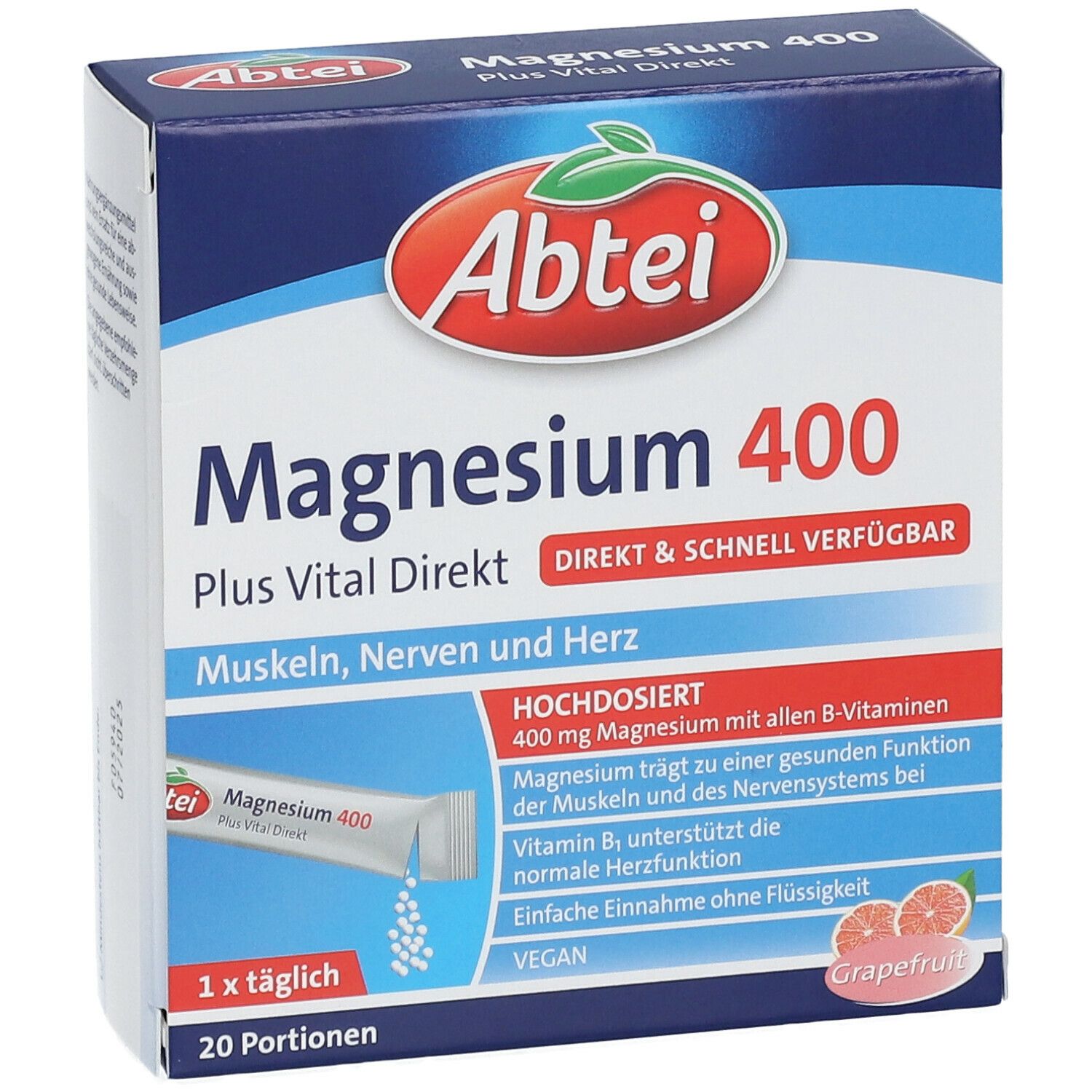 Abtei Magnesium 400 Plus Vital Direkt