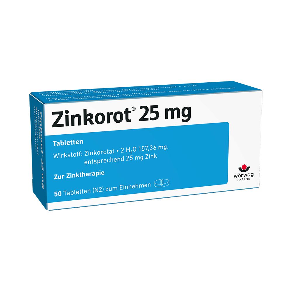 Zinkorot® 25 mg Tabletten