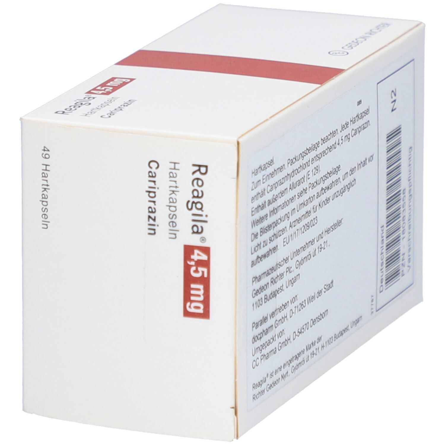 REAGILA 4,5 mg Hartkapseln B