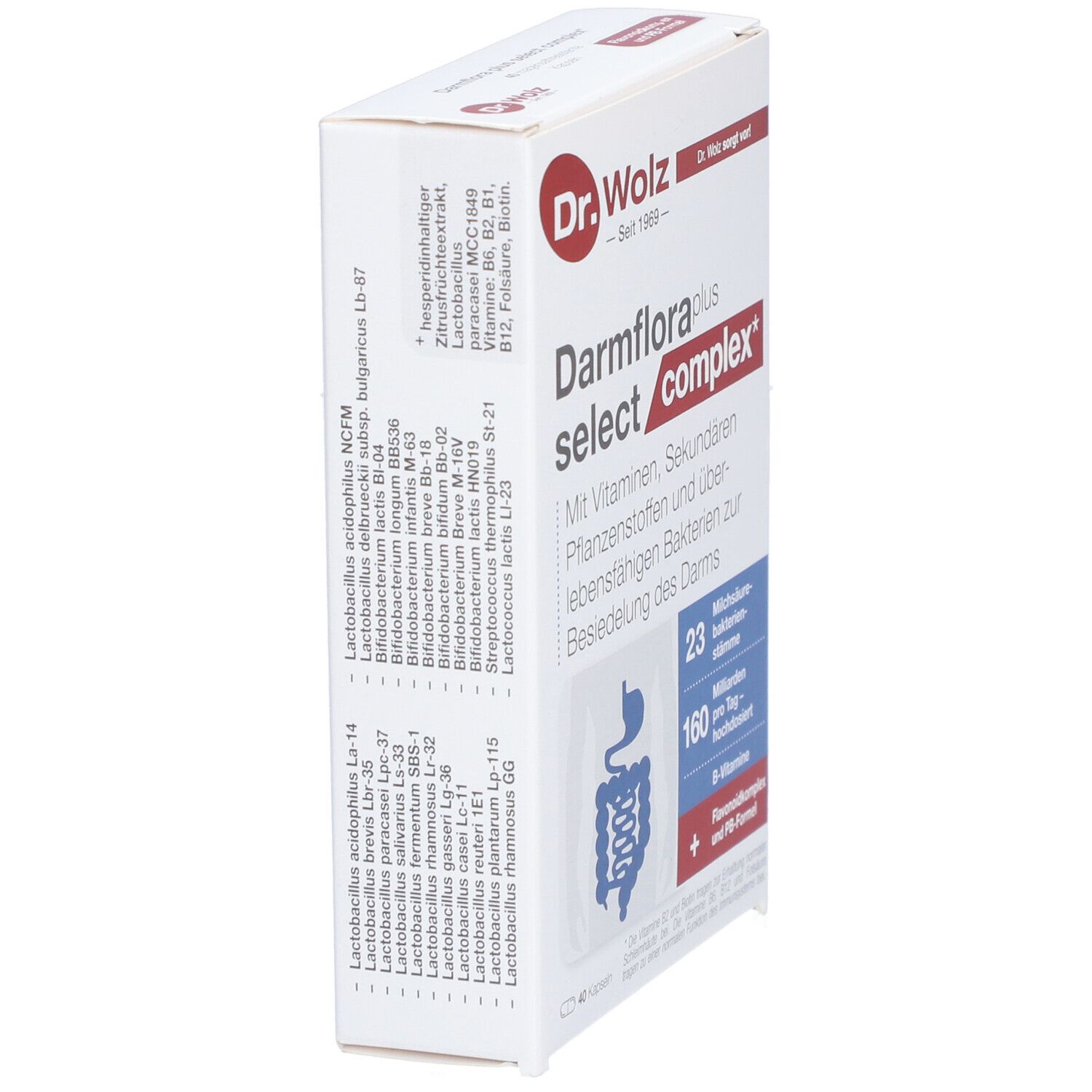 Darmflora plus select complex magensaftres.Kapseln 40 St Kapseln magensaftresistent